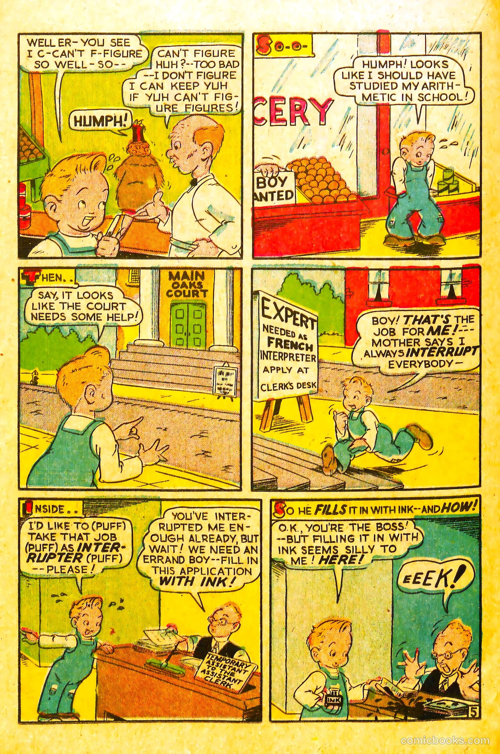 Jing-Pals Comics #2 (1946) — page 36 of 52