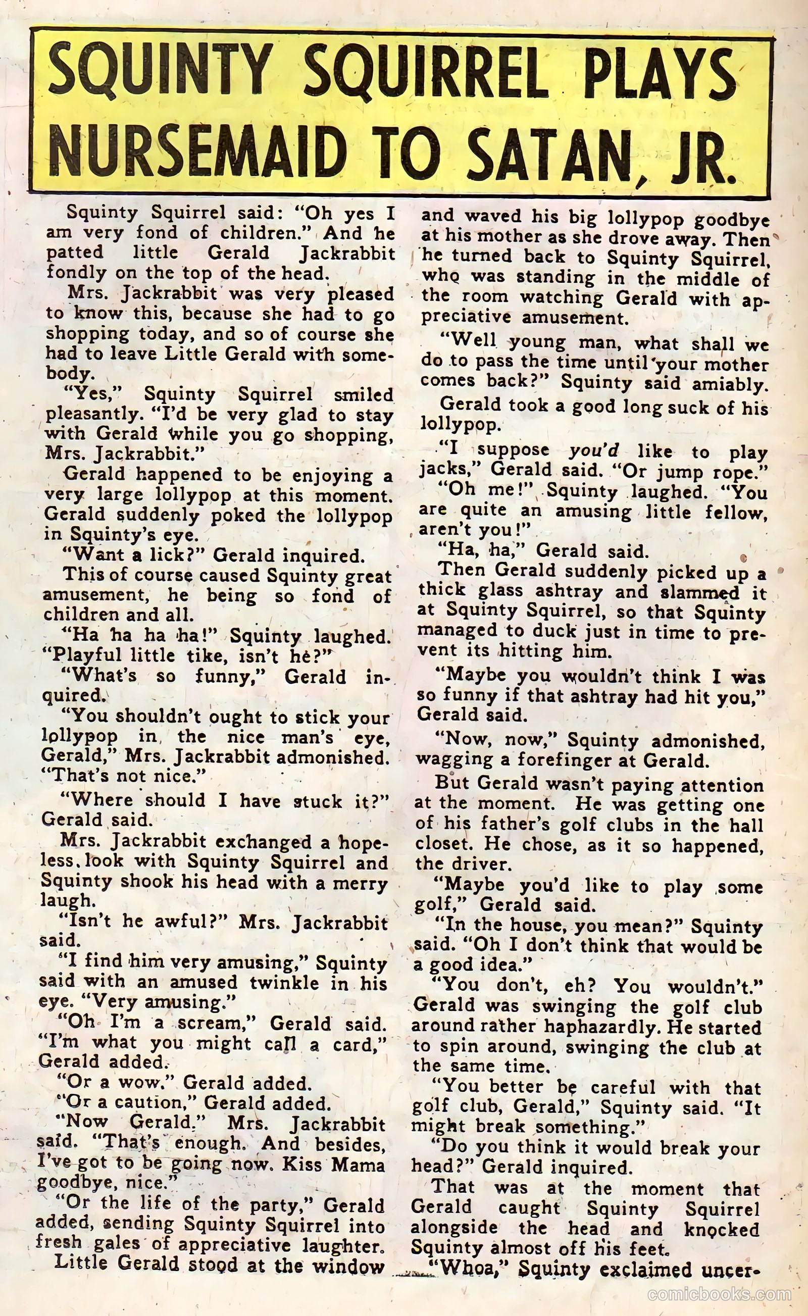 Jing-Pals Comics #3 (1947) — page 24 of 52