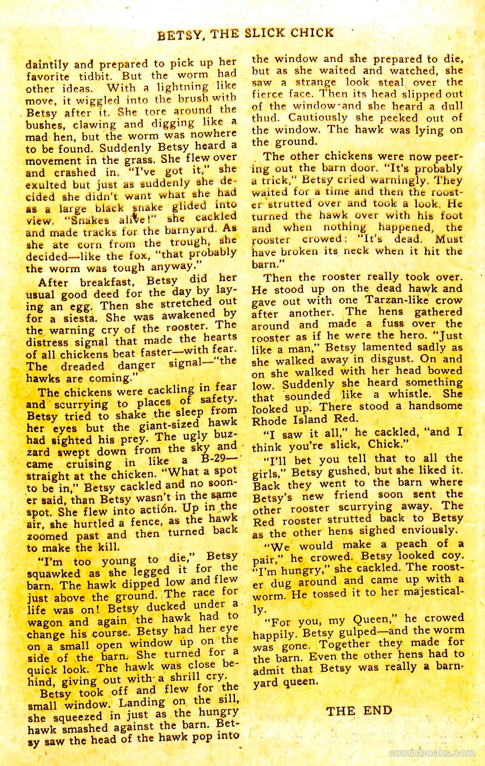 Jing-Pals Comics #4 (1946) — page 28 of 36