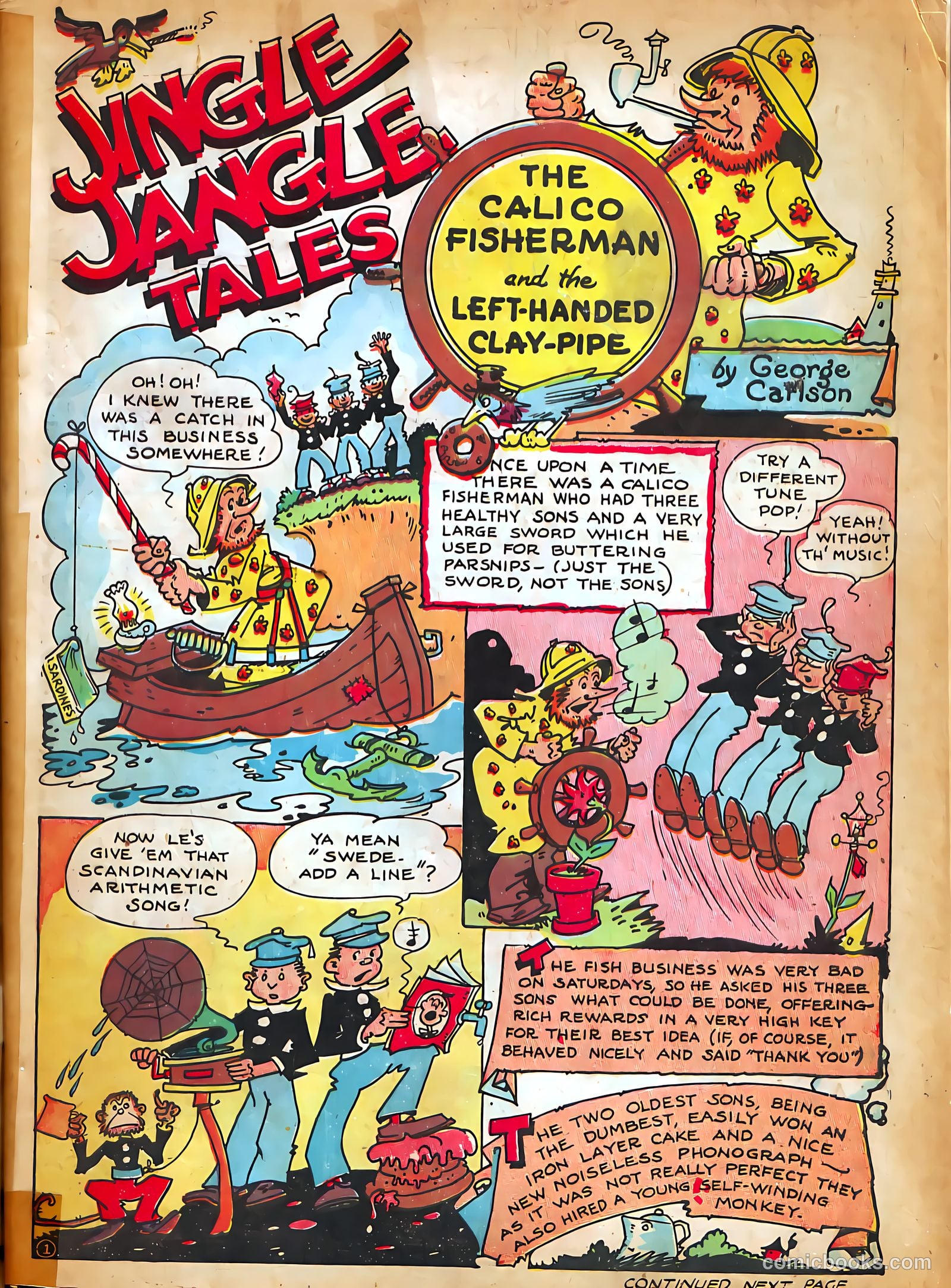 Jingle Jangle Comics #1 (1943) — page 4 of 68