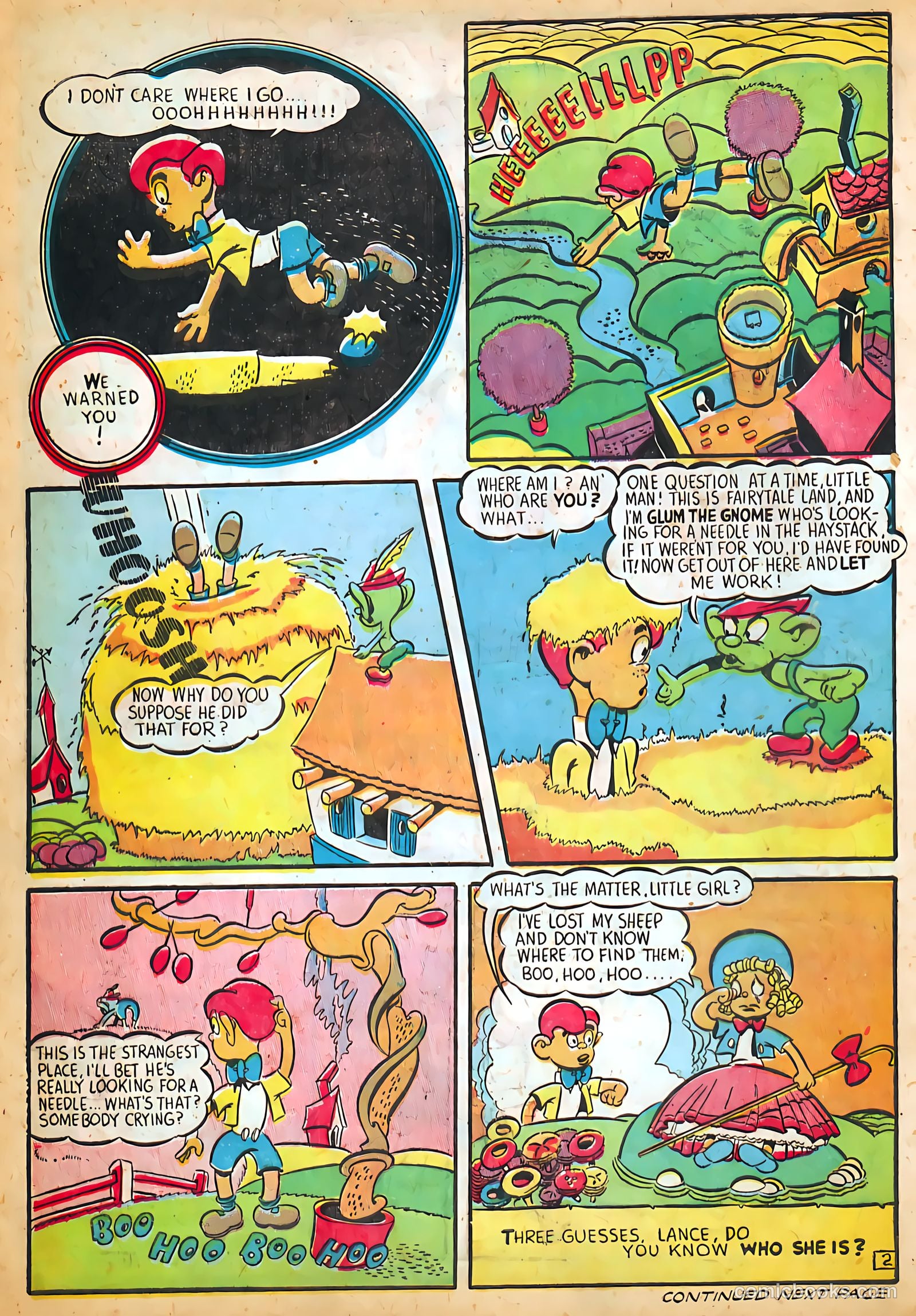 Jingle Jangle Comics #1 (1943) — page 15 of 68