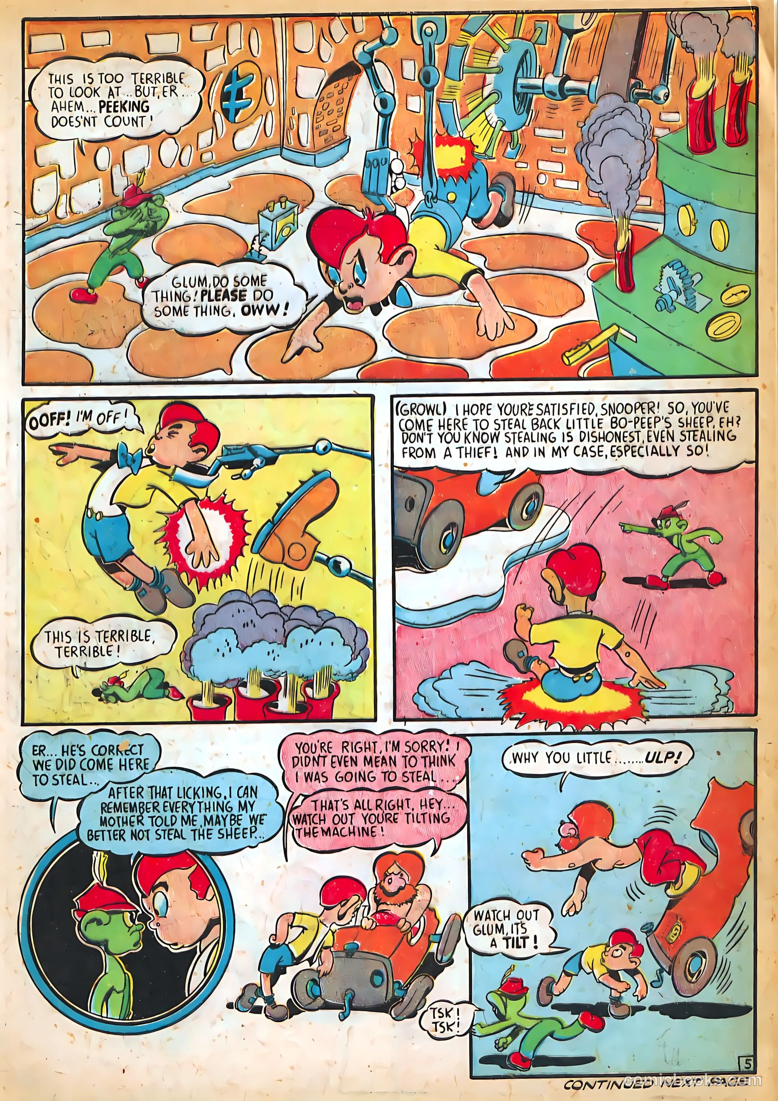 Jingle Jangle Comics #1 (1943) — page 18 of 68