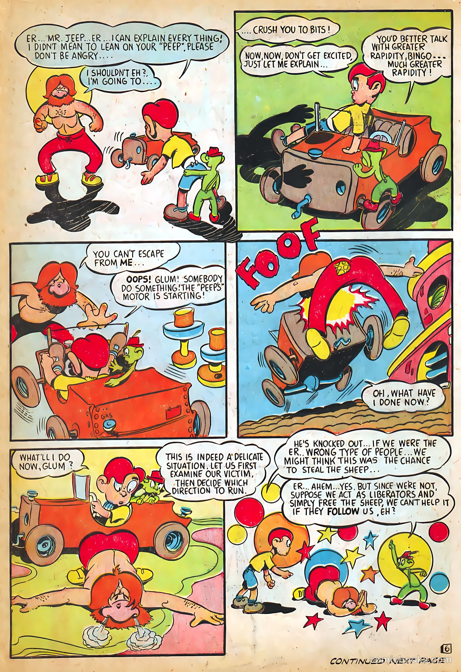 Jingle Jangle Comics #1 (1943) — page 19 of 68