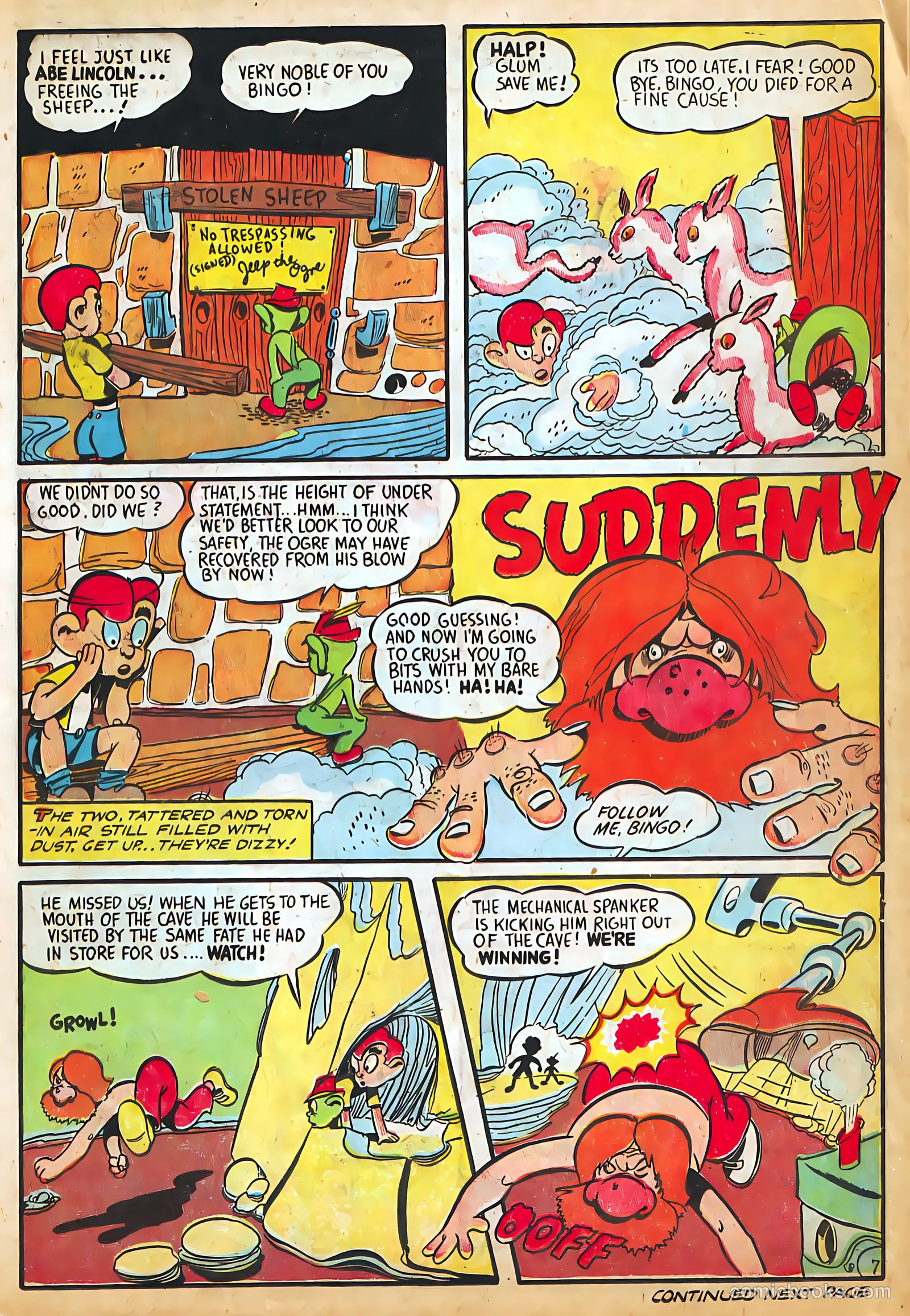 Jingle Jangle Comics #1 (1943) — page 20 of 68