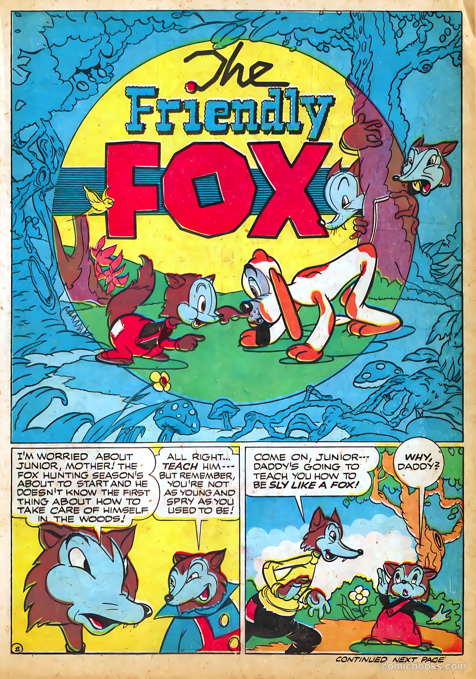 Jingle Jangle Comics #1 (1943) — page 22 of 68