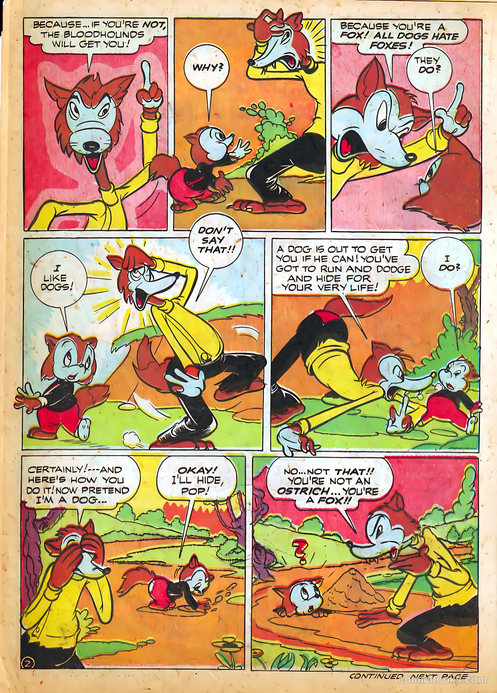 Jingle Jangle Comics #1 (1943) — page 23 of 68