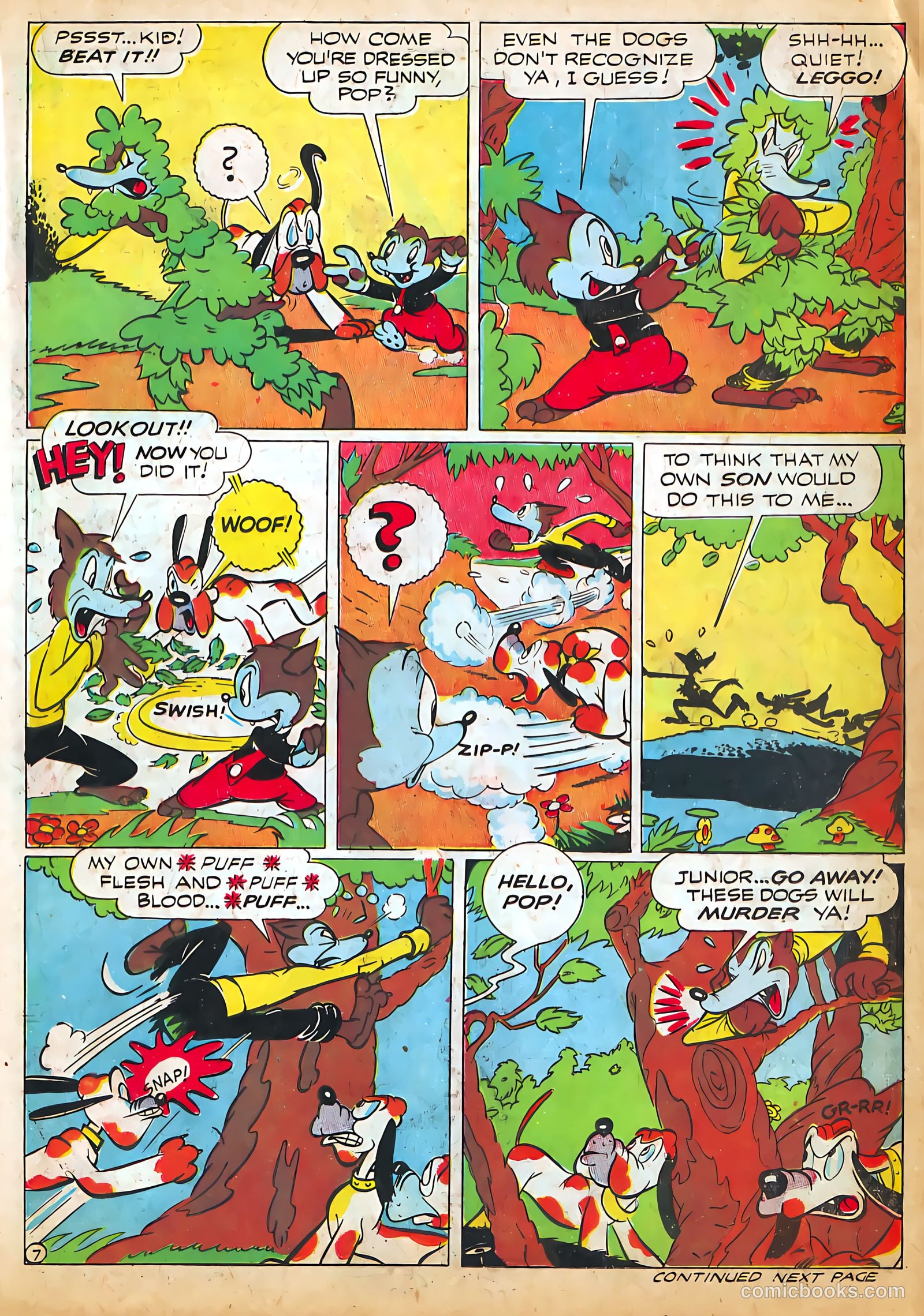 Jingle Jangle Comics #1 (1943) — page 28 of 68