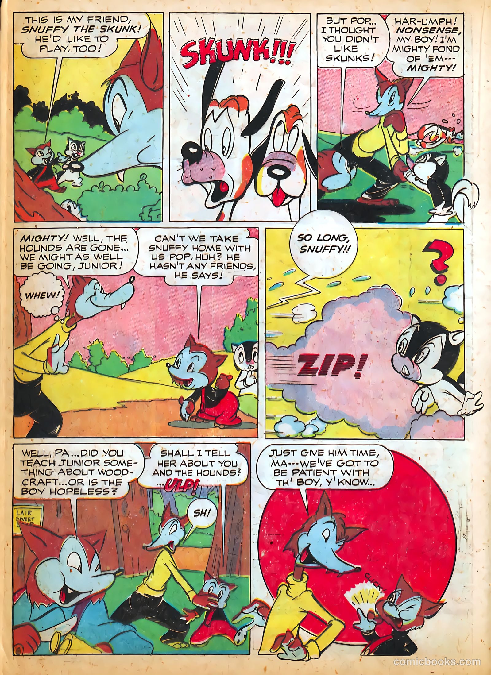 Jingle Jangle Comics #1 (1943) — page 29 of 68