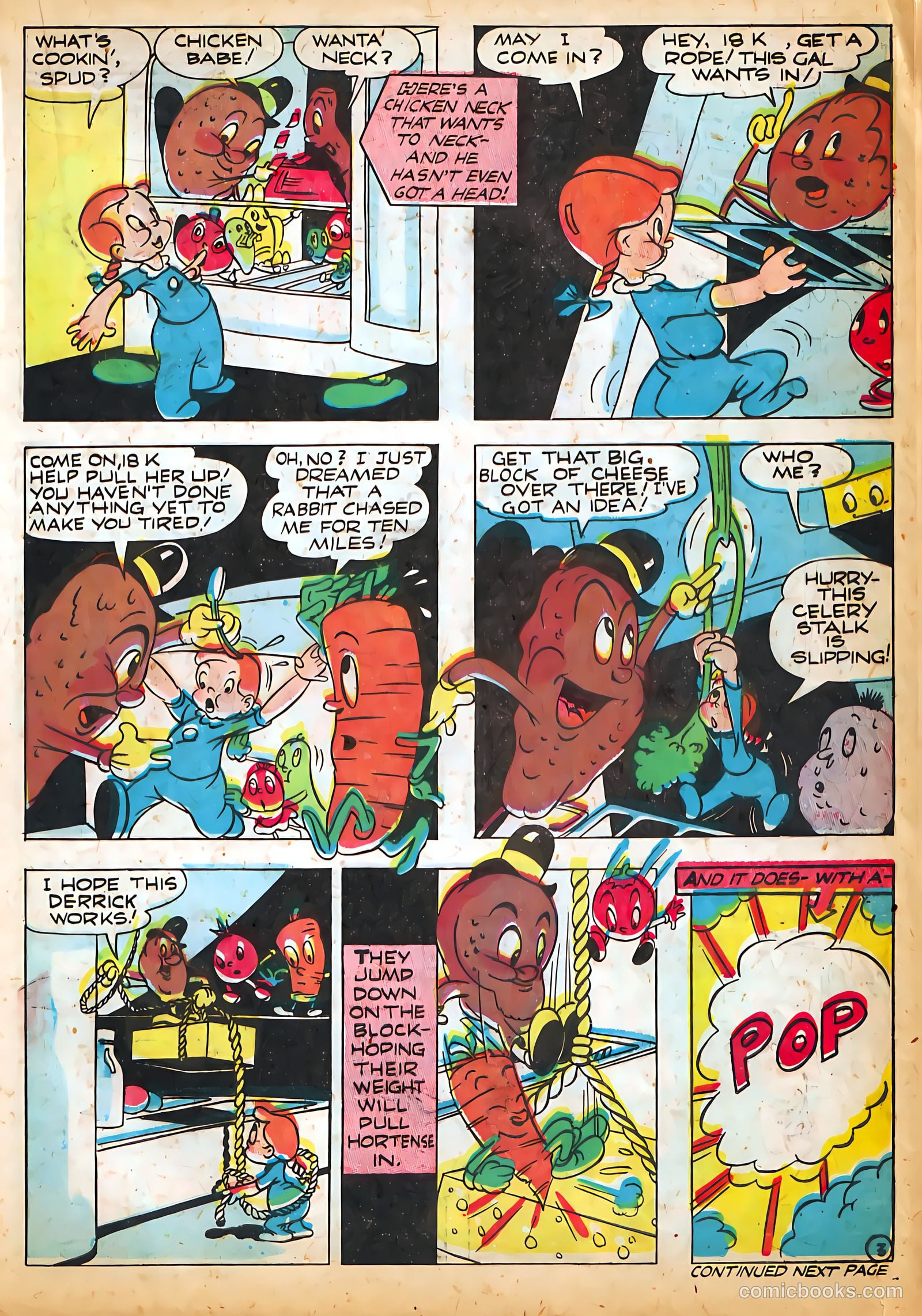 Jingle Jangle Comics #1 (1943) — page 32 of 68