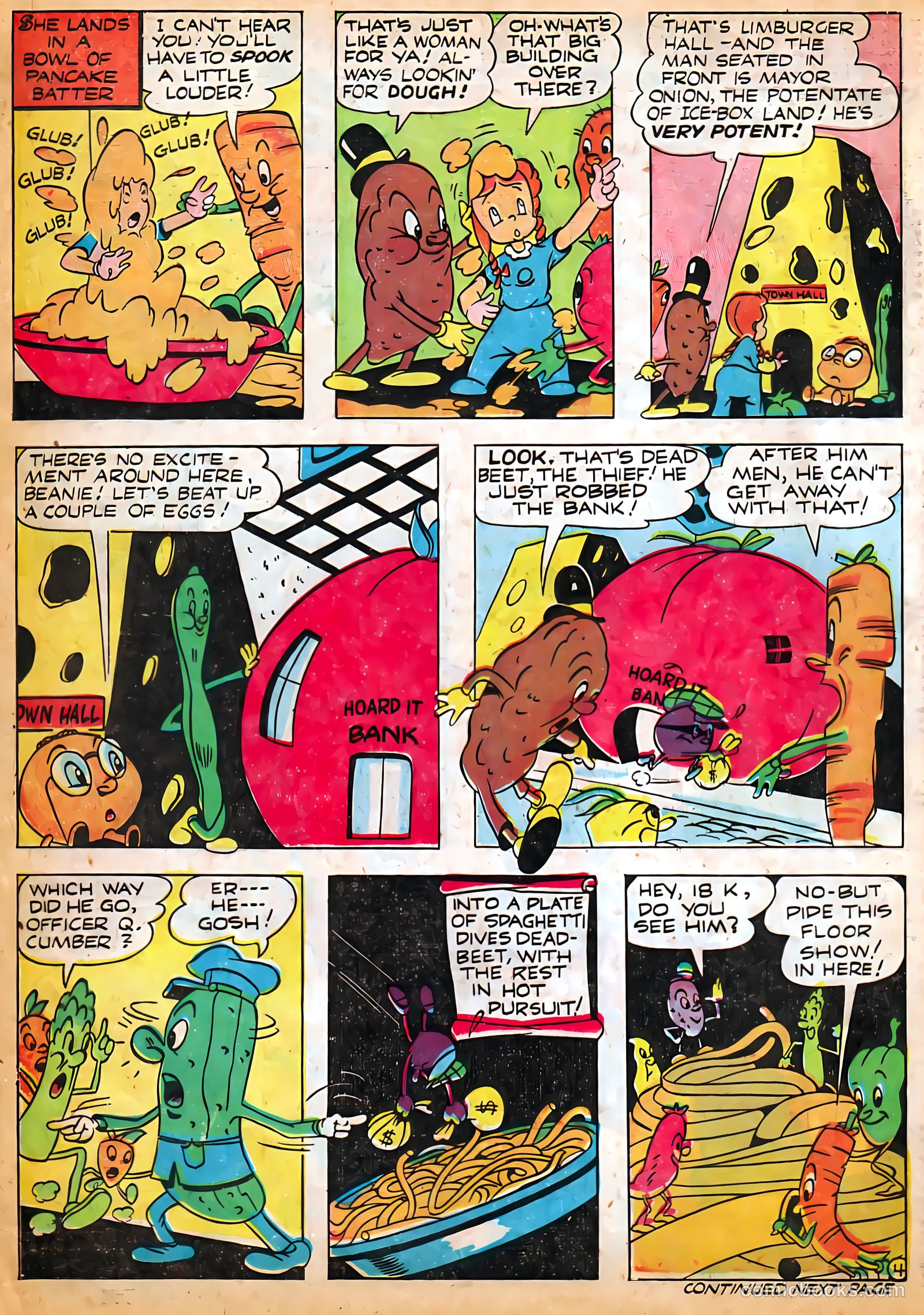 Jingle Jangle Comics #1 (1943) — page 33 of 68
