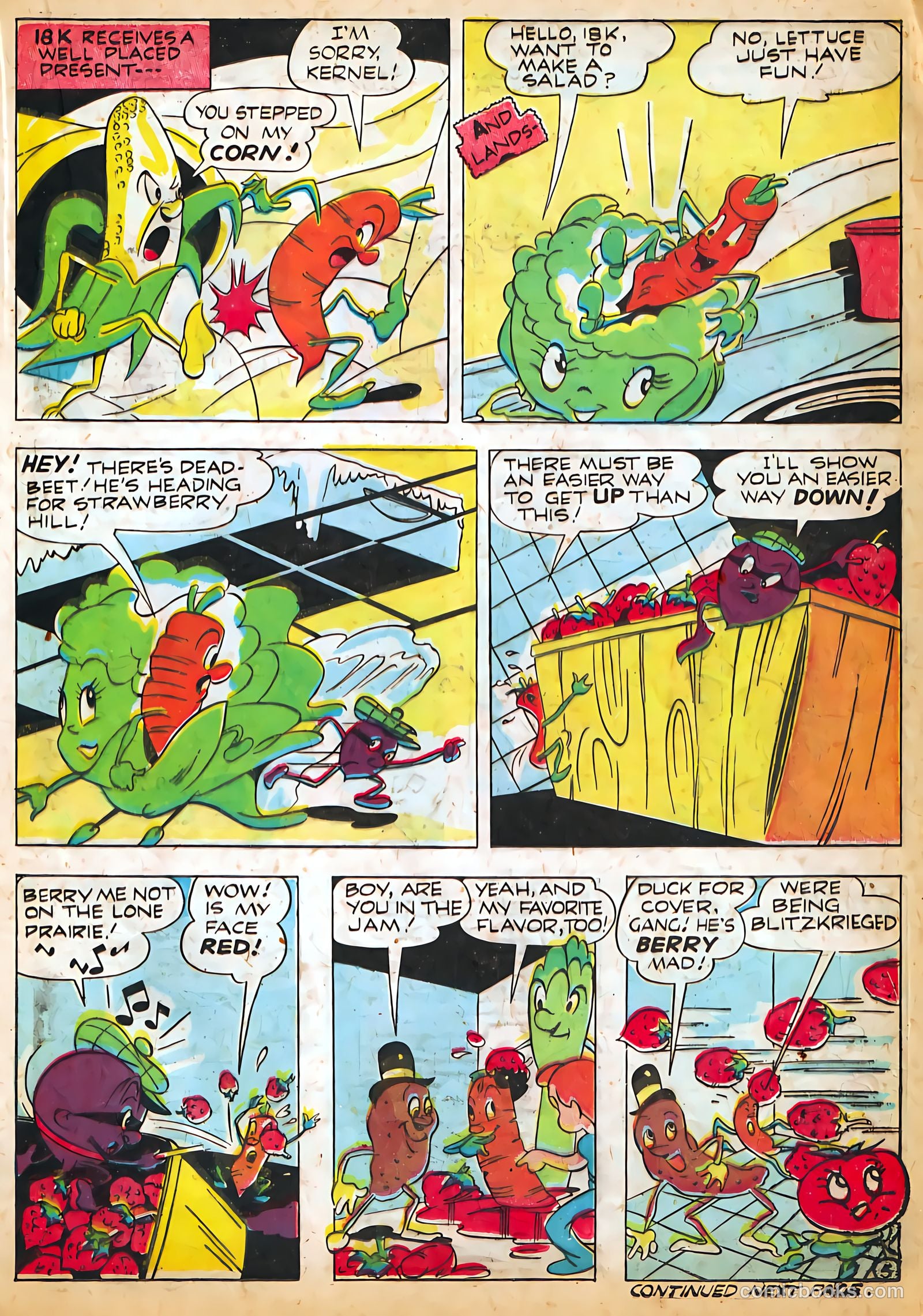 Jingle Jangle Comics #1 (1943) — page 34 of 68