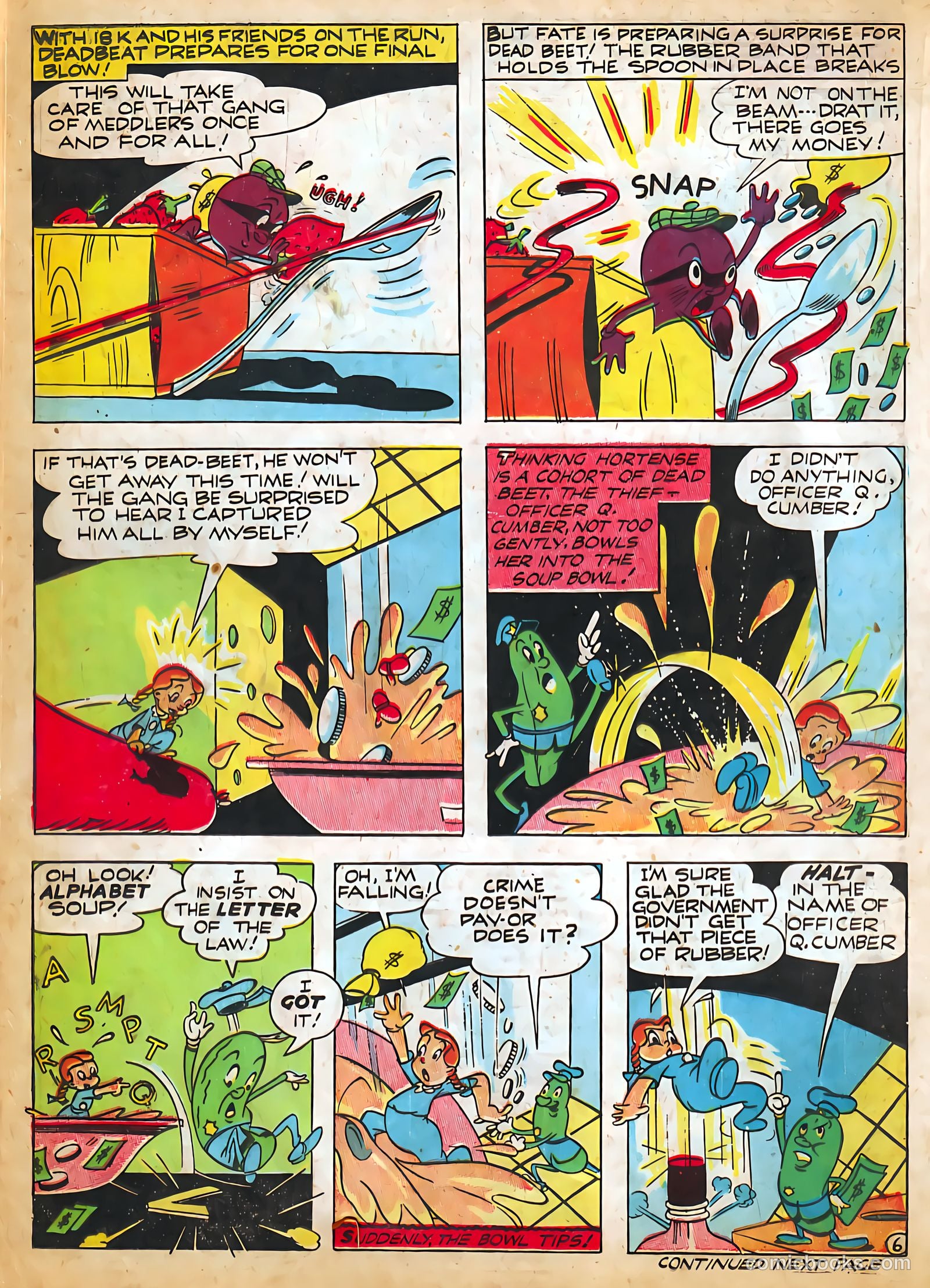 Jingle Jangle Comics #1 (1943) — page 35 of 68
