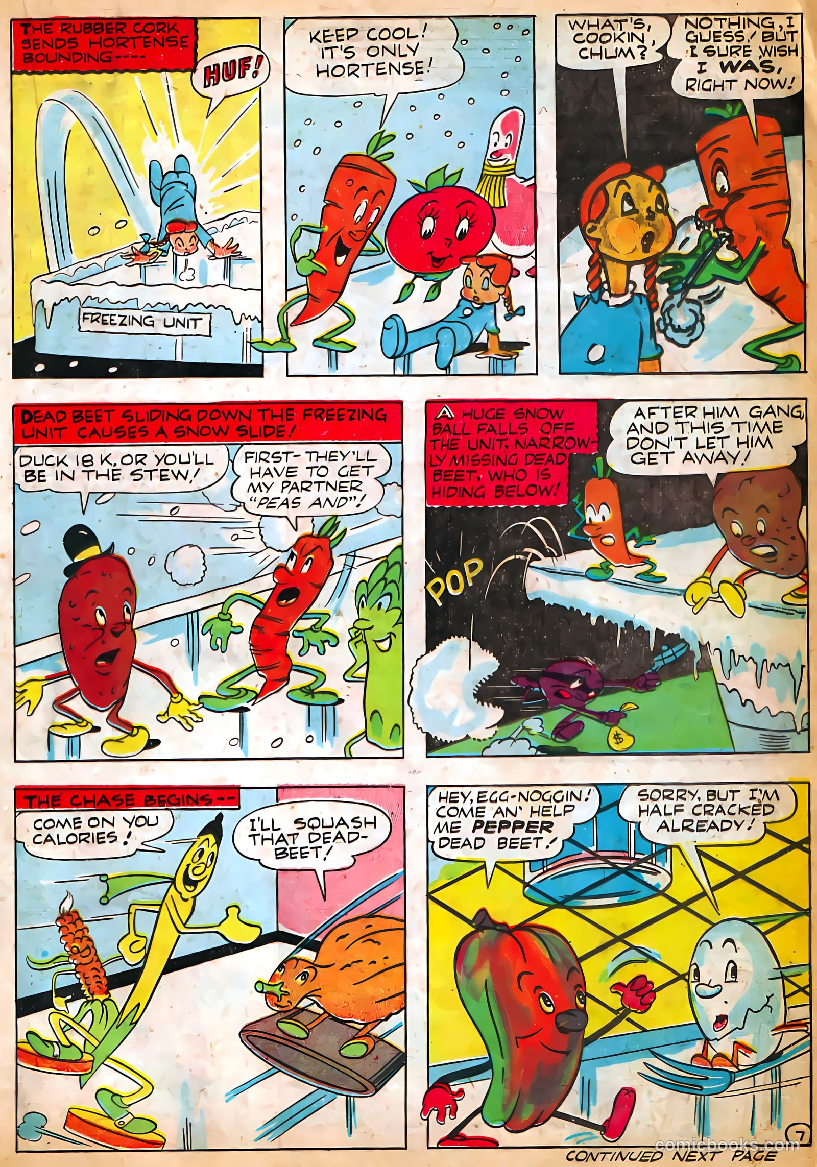 Jingle Jangle Comics #1 (1943) — page 36 of 68
