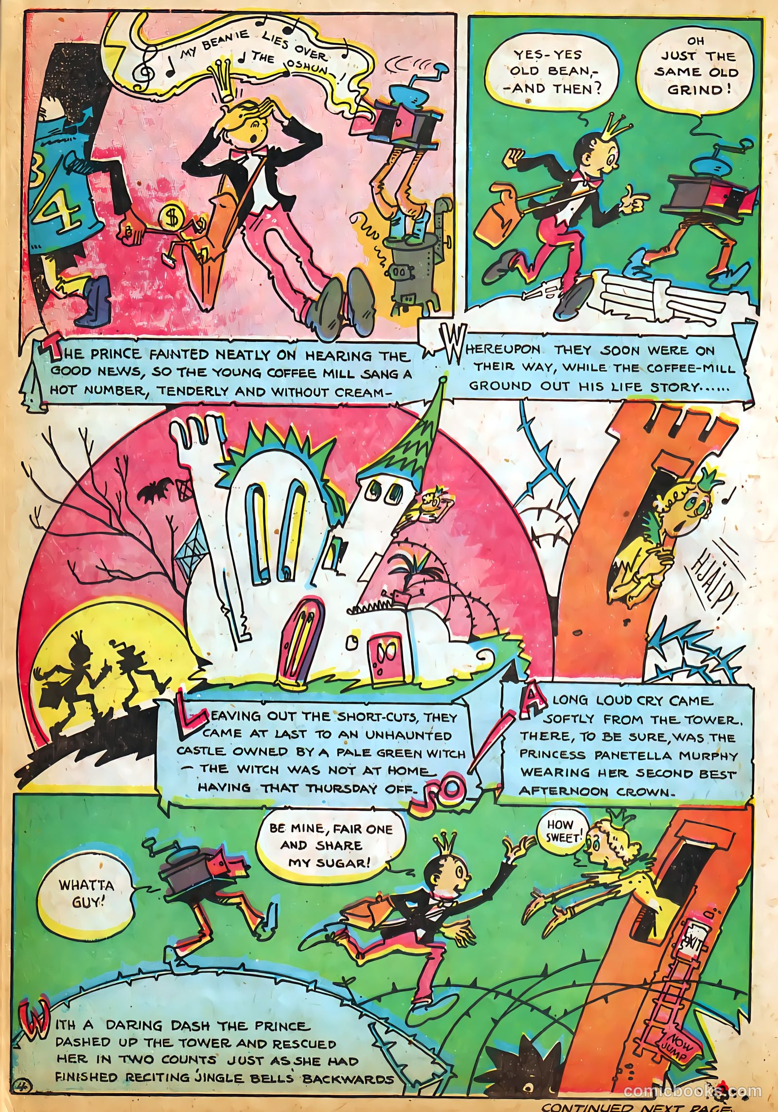 Jingle Jangle Comics #1 (1943) — page 41 of 68