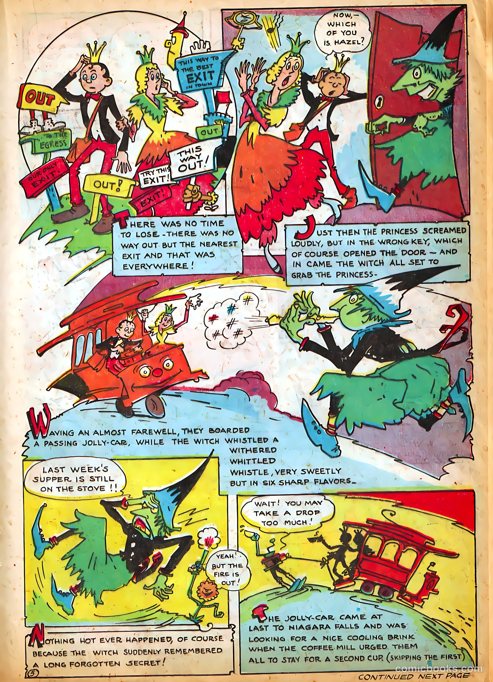 Jingle Jangle Comics #1 (1943) — page 42 of 68