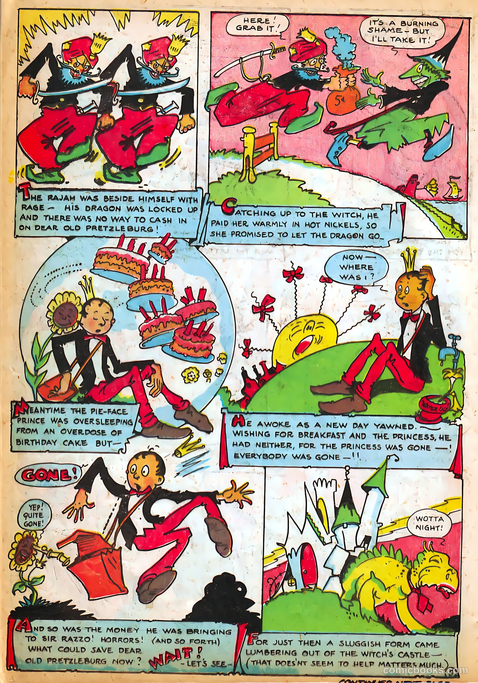 Jingle Jangle Comics #1 (1943) — page 45 of 68