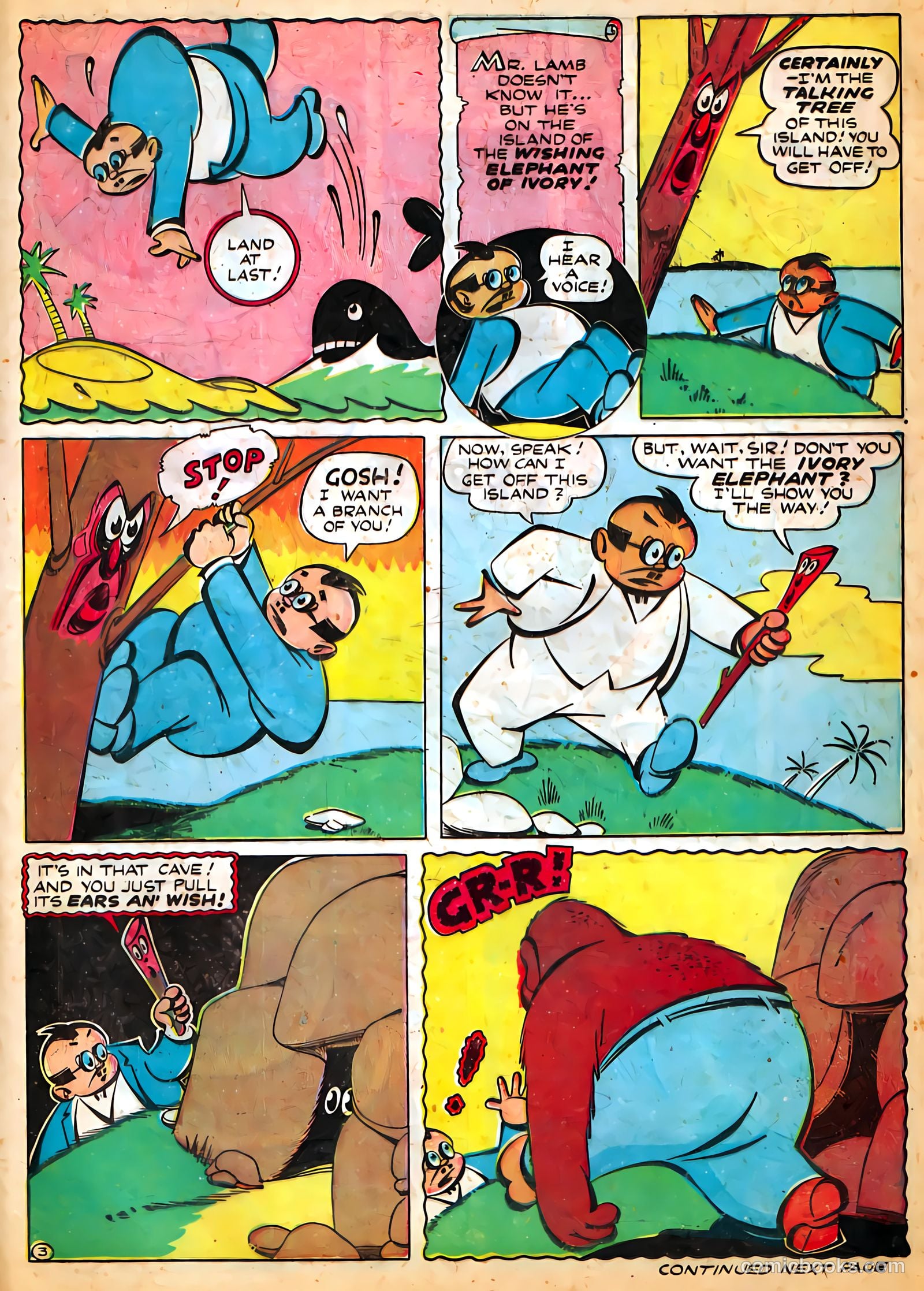 Jingle Jangle Comics #1 (1943) — page 50 of 68