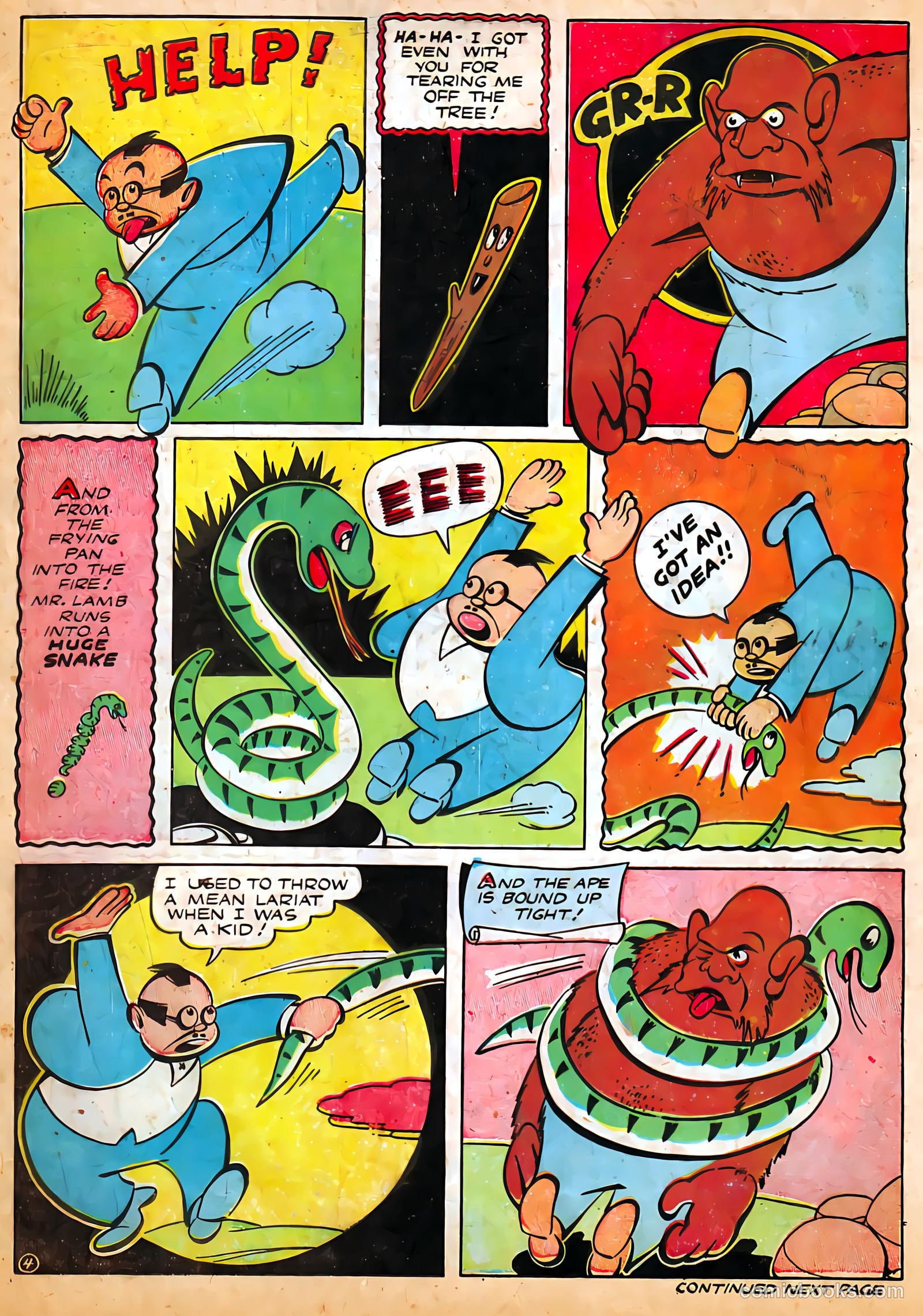 Jingle Jangle Comics #1 (1943) — page 51 of 68