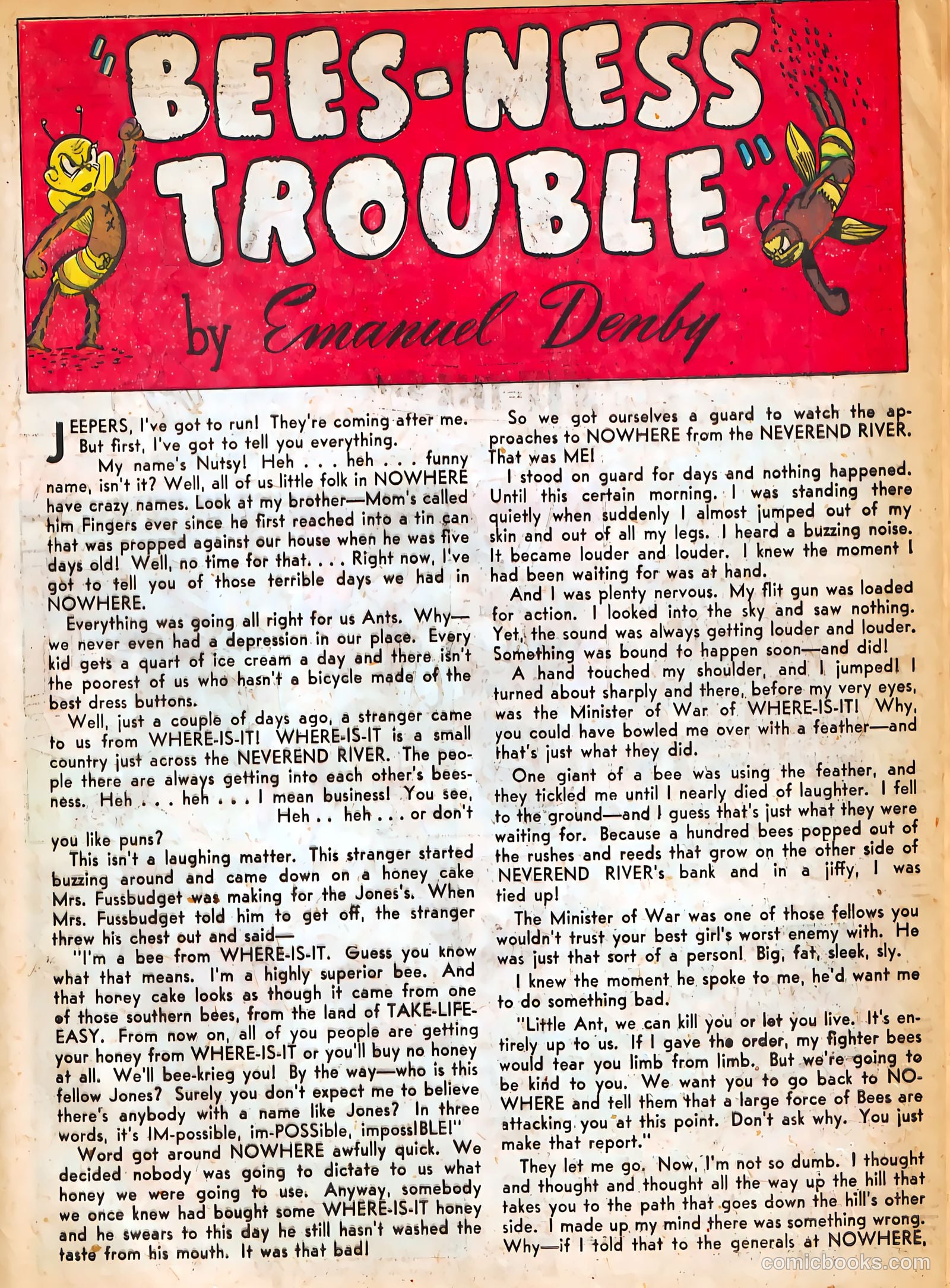 Jingle Jangle Comics #1 (1943) — page 58 of 68