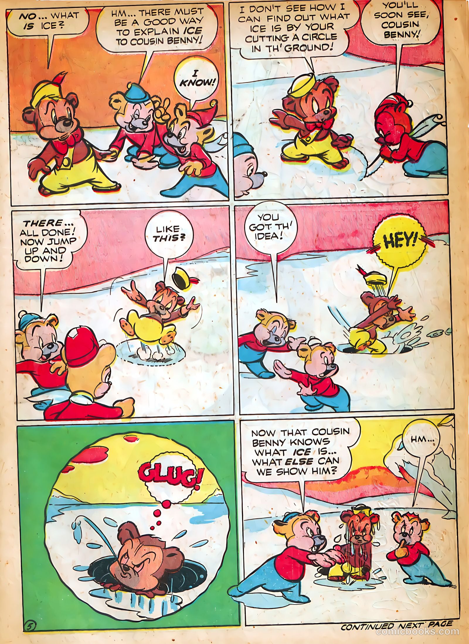 Jingle Jangle Comics #1 (1943) — page 64 of 68