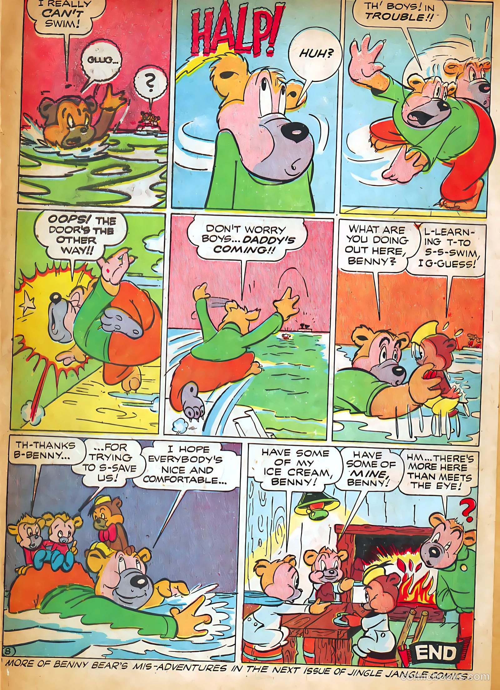 Jingle Jangle Comics #1 (1943) — page 67 of 68