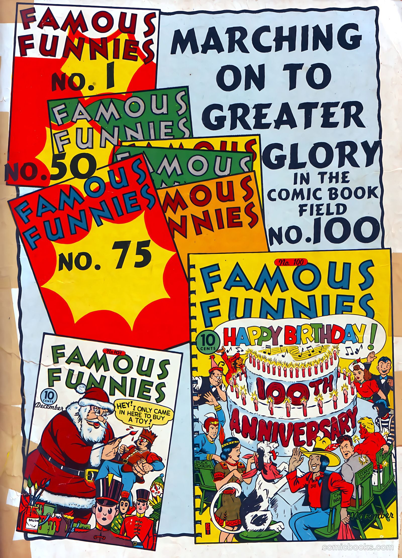 Jingle Jangle Comics #1 (1943) — page 68 of 68