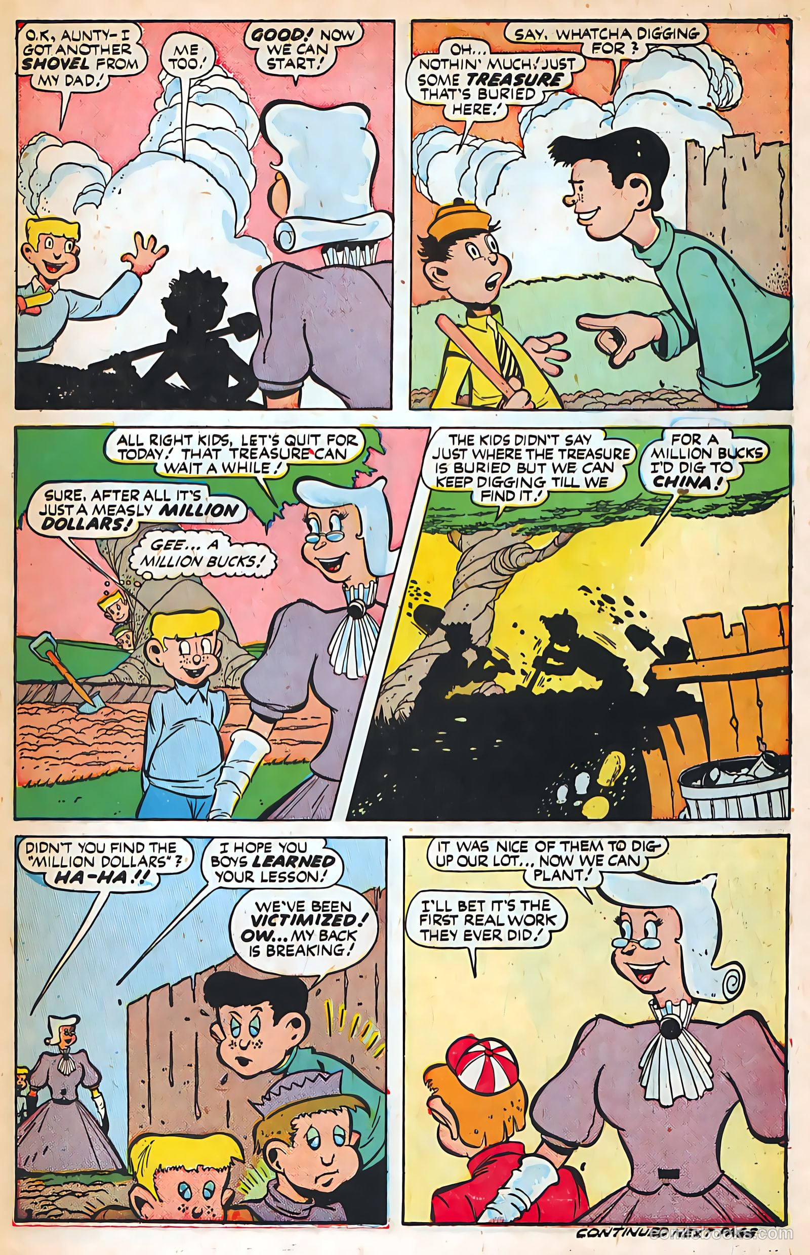 Jingle Jangle Comics #10 (1944) — page 7 of 52