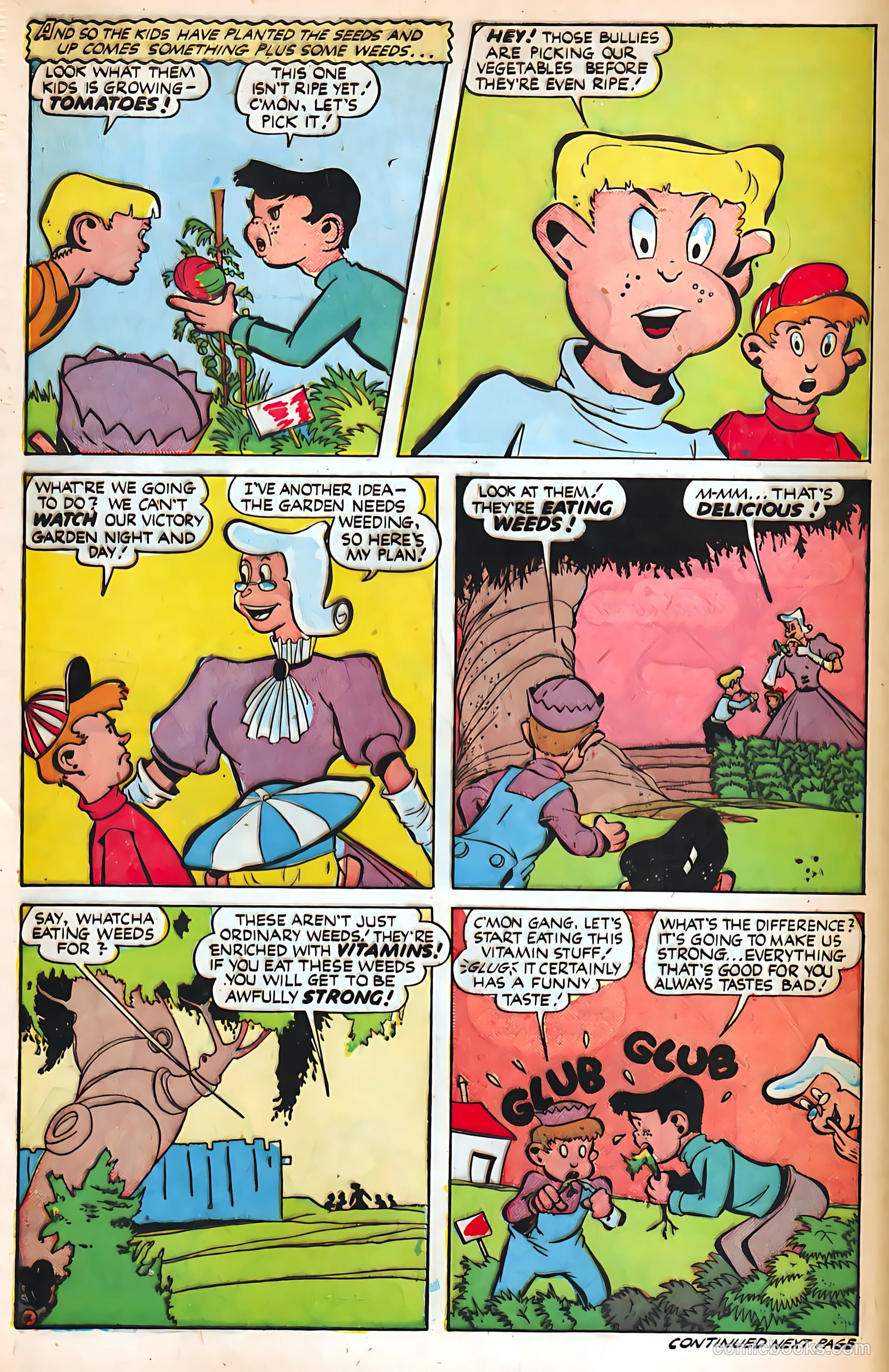 Jingle Jangle Comics #10 (1944) — page 8 of 52