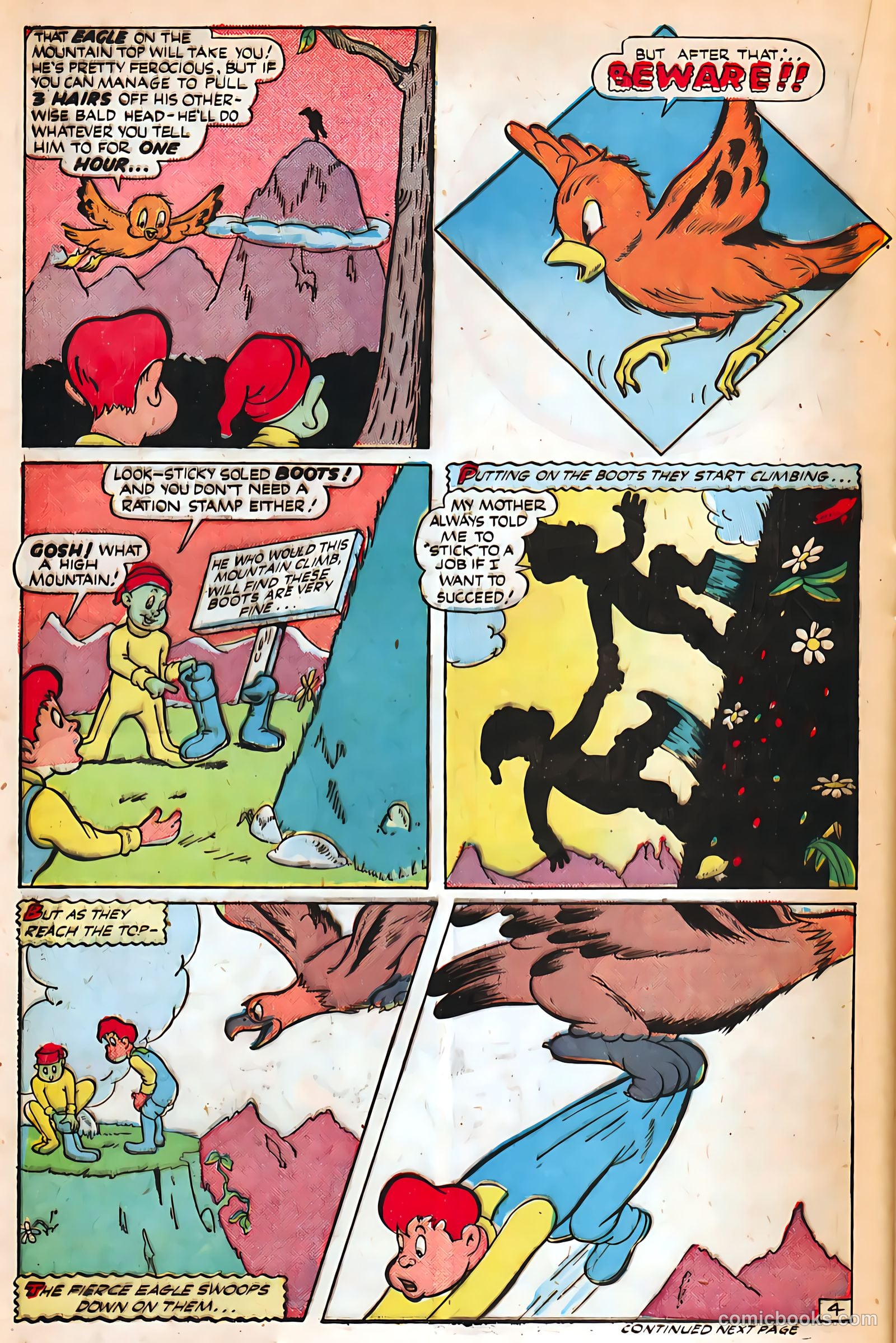 Jingle Jangle Comics #10 (1944) — page 32 of 52