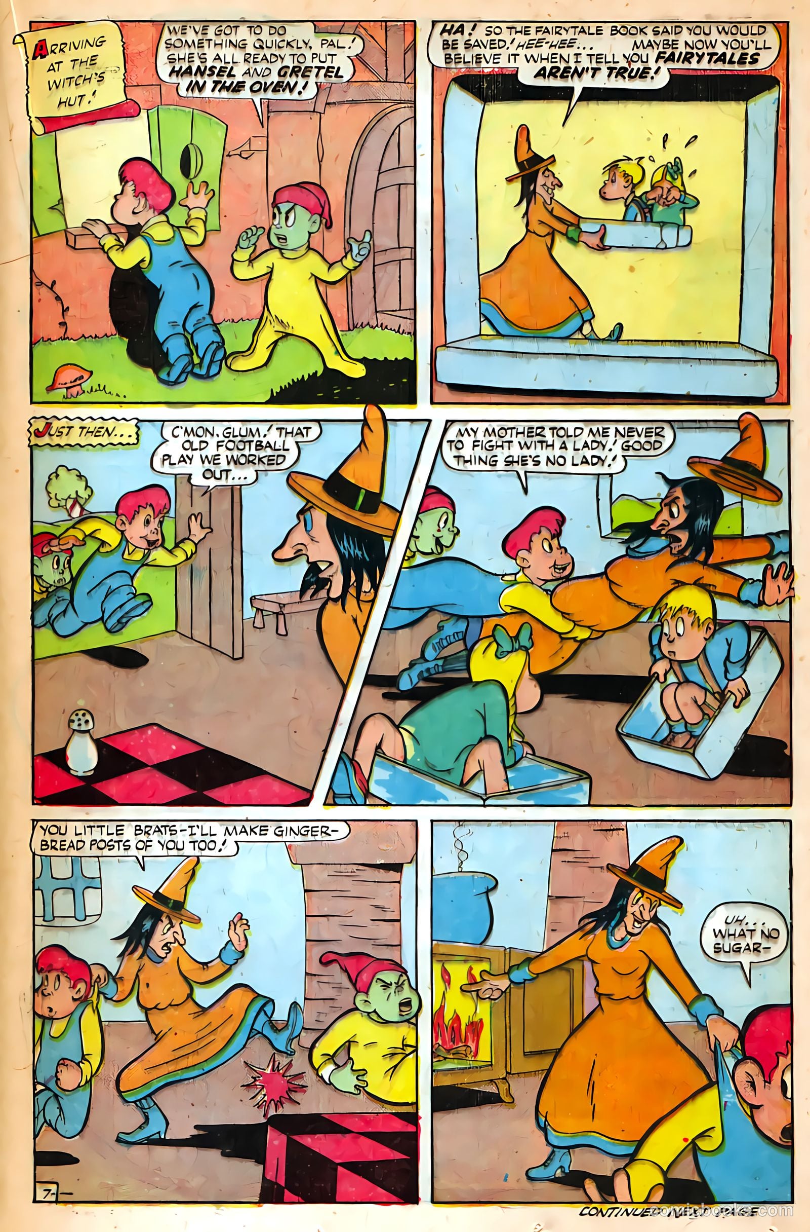 Jingle Jangle Comics #10 (1944) — page 35 of 52