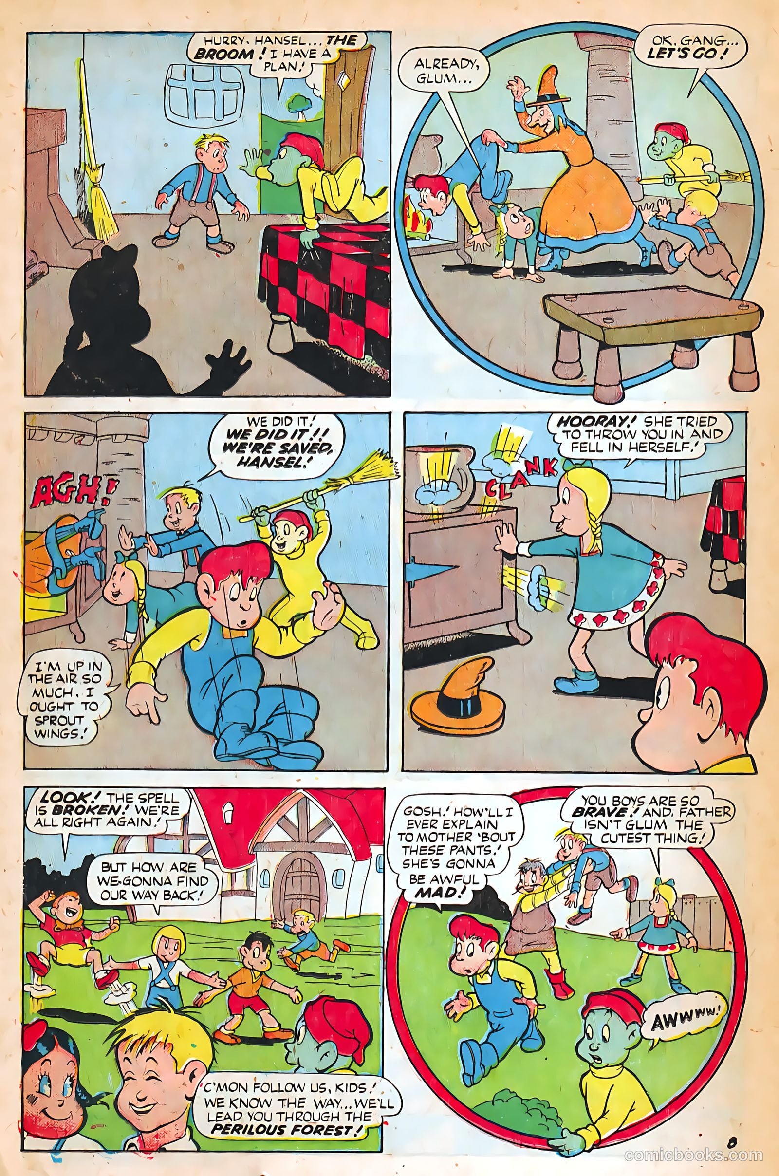 Jingle Jangle Comics #10 (1944) — page 36 of 52