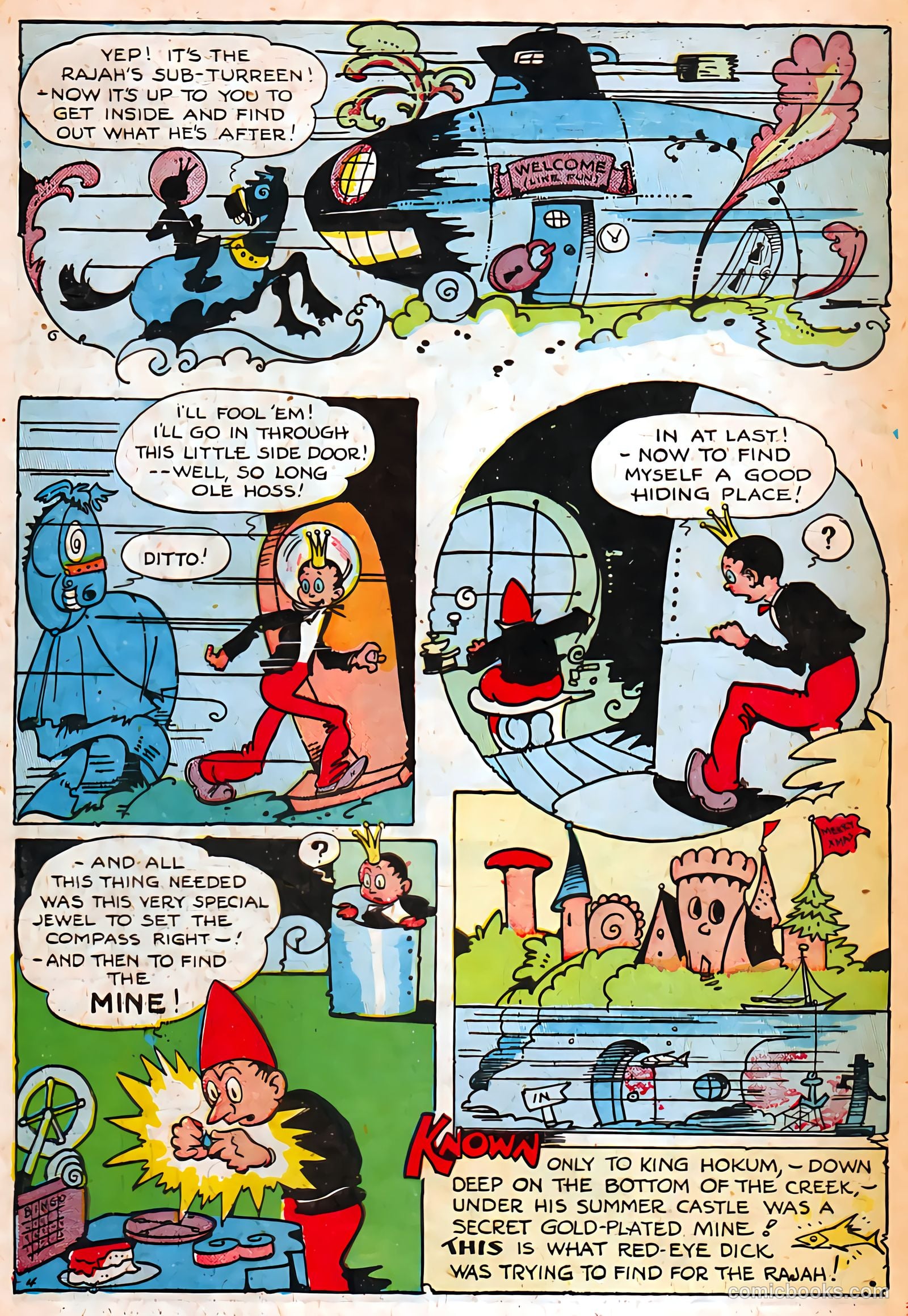 Jingle Jangle Comics #10 (1944) — page 46 of 52