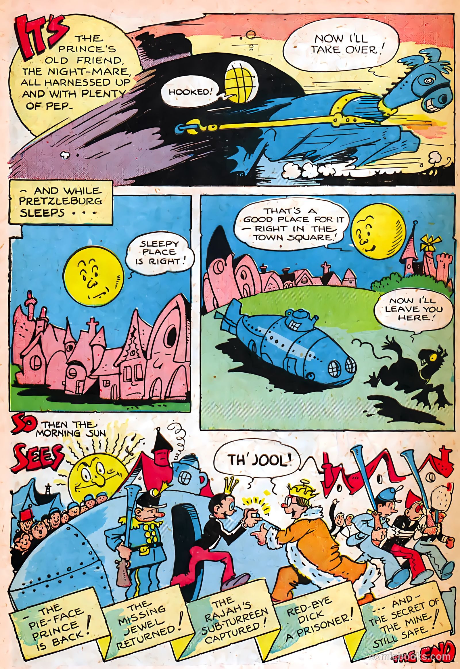 Jingle Jangle Comics #10 (1944) — page 48 of 52