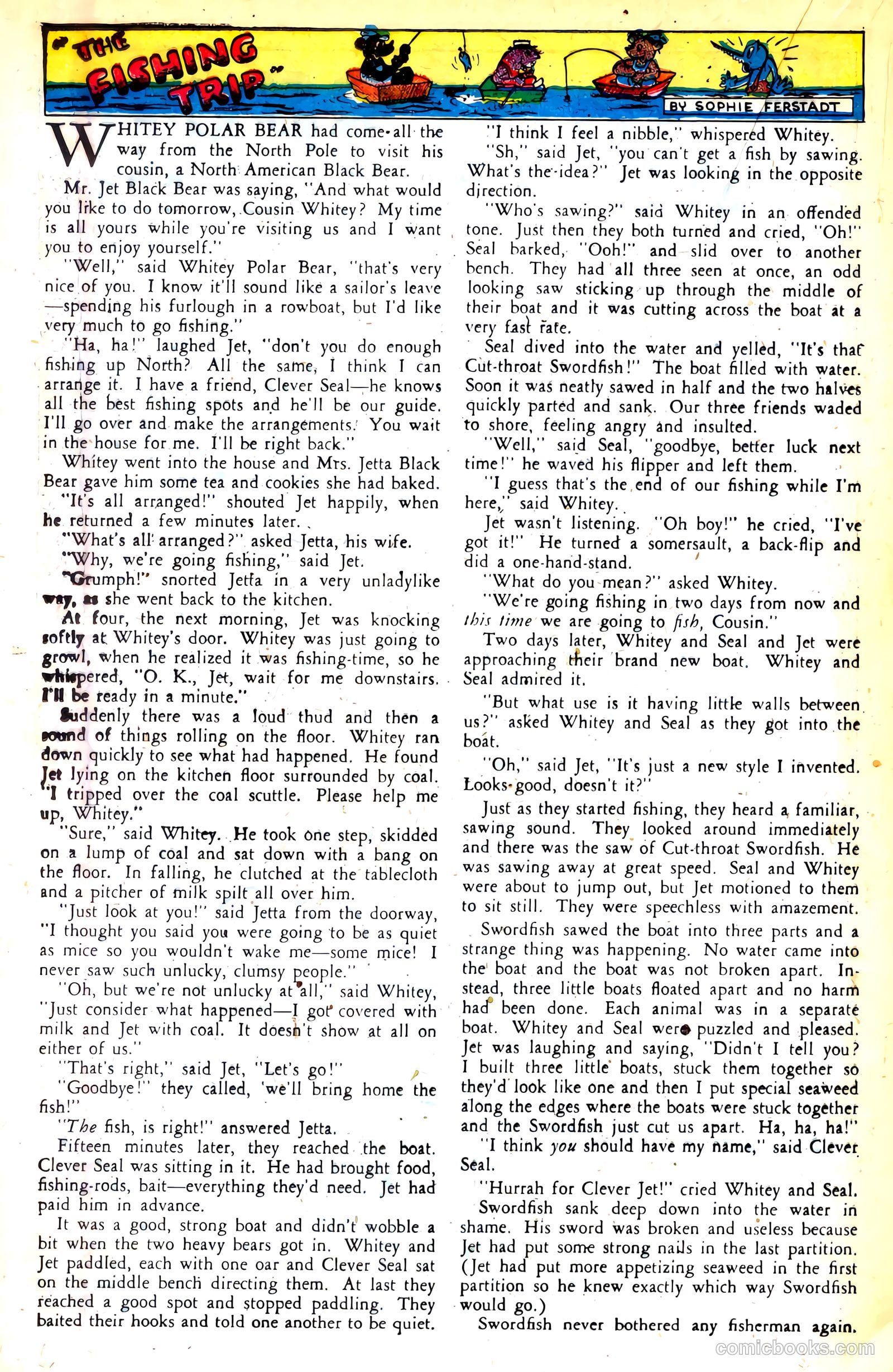 Jingle Jangle Comics #11 (1944) — page 28 of 53