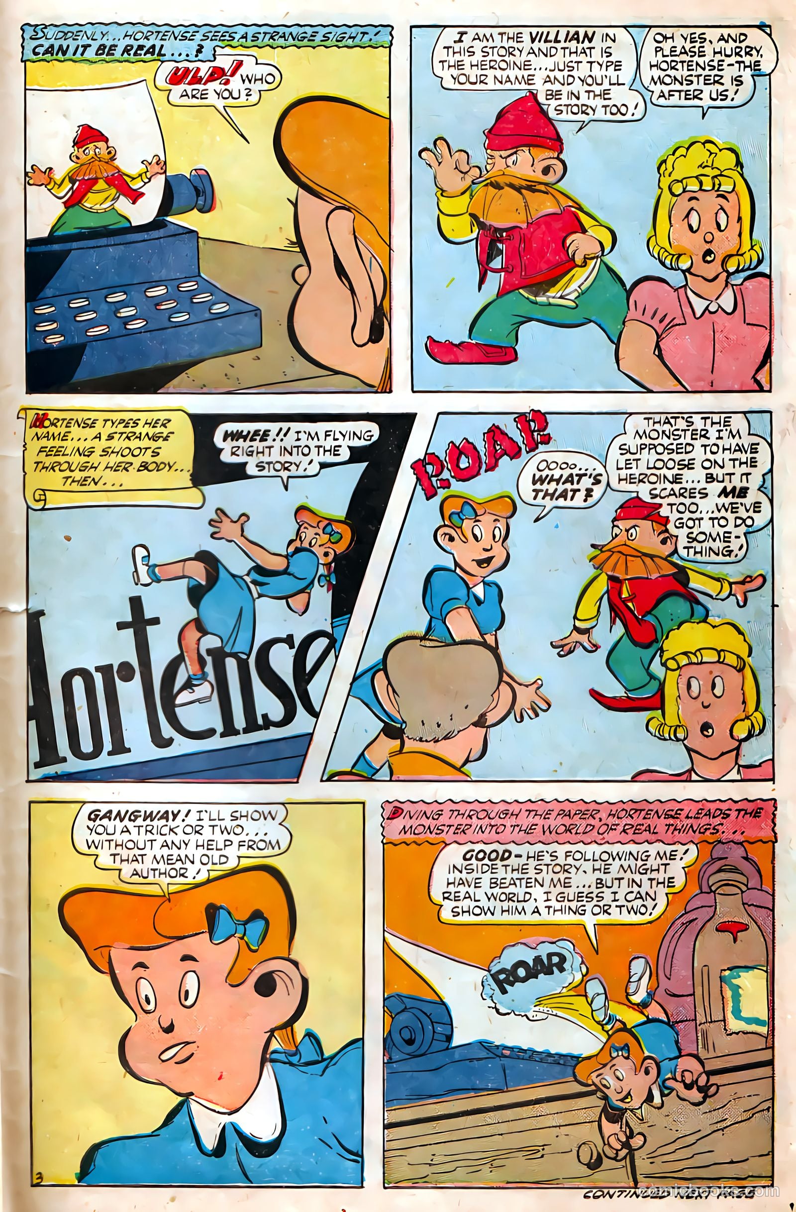 Jingle Jangle Comics #11 (1944) — page 43 of 53
