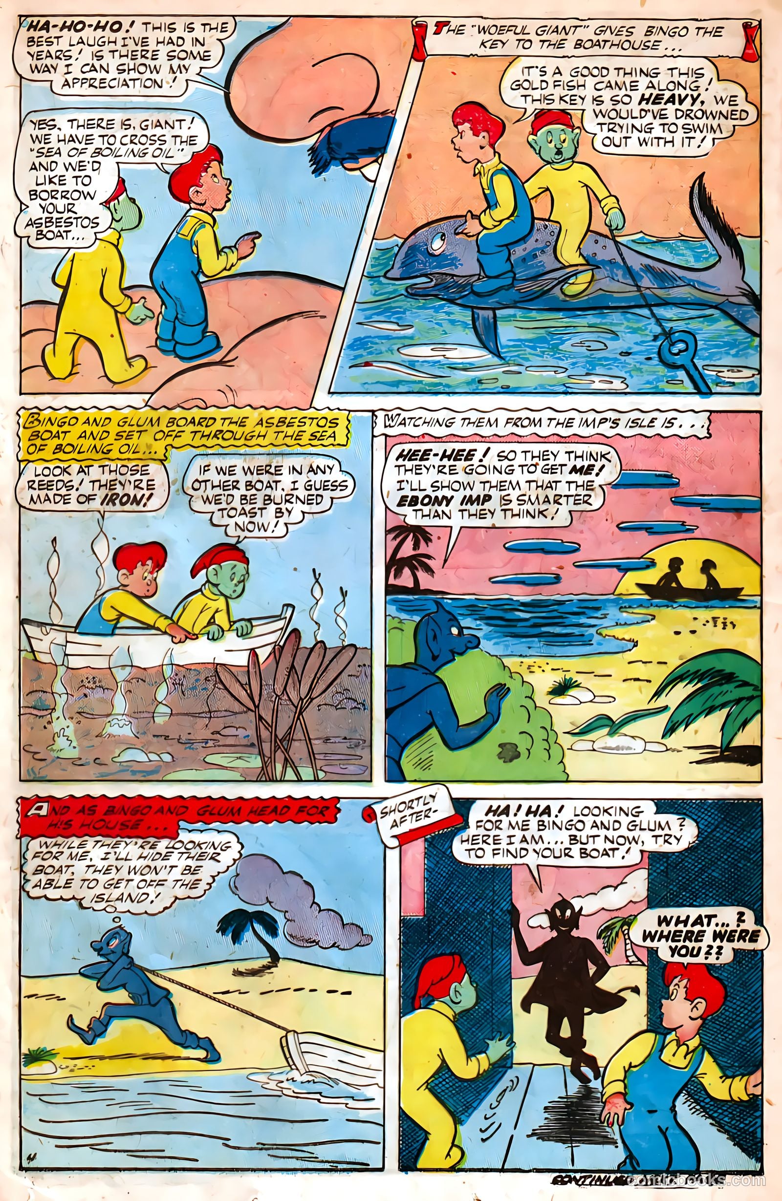 Jingle Jangle Comics #12 (1944) — page 32 of 53