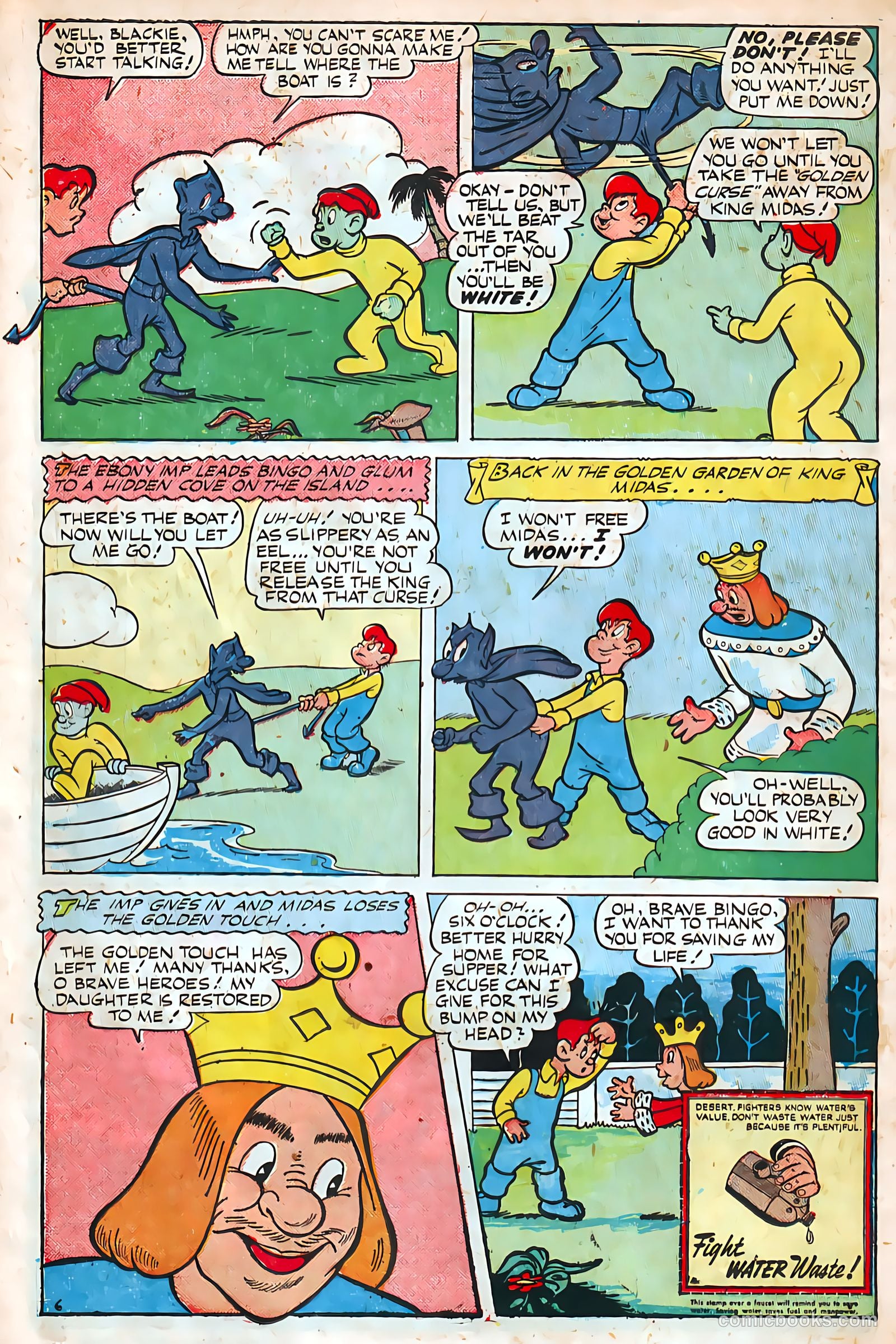 Jingle Jangle Comics #12 (1944) — page 34 of 53