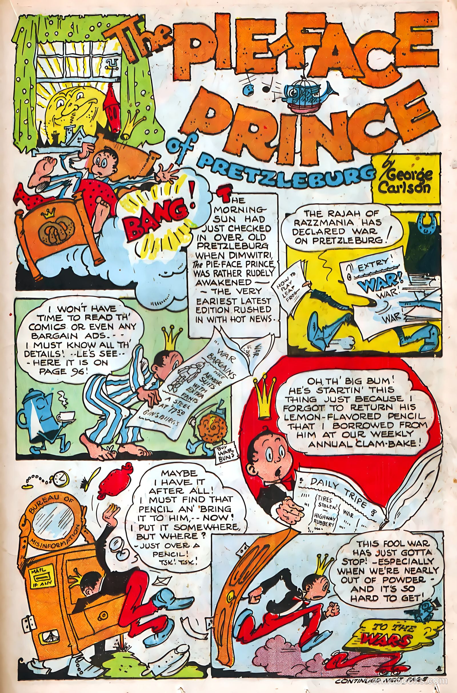 Jingle Jangle Comics #12 (1944) — page 35 of 53