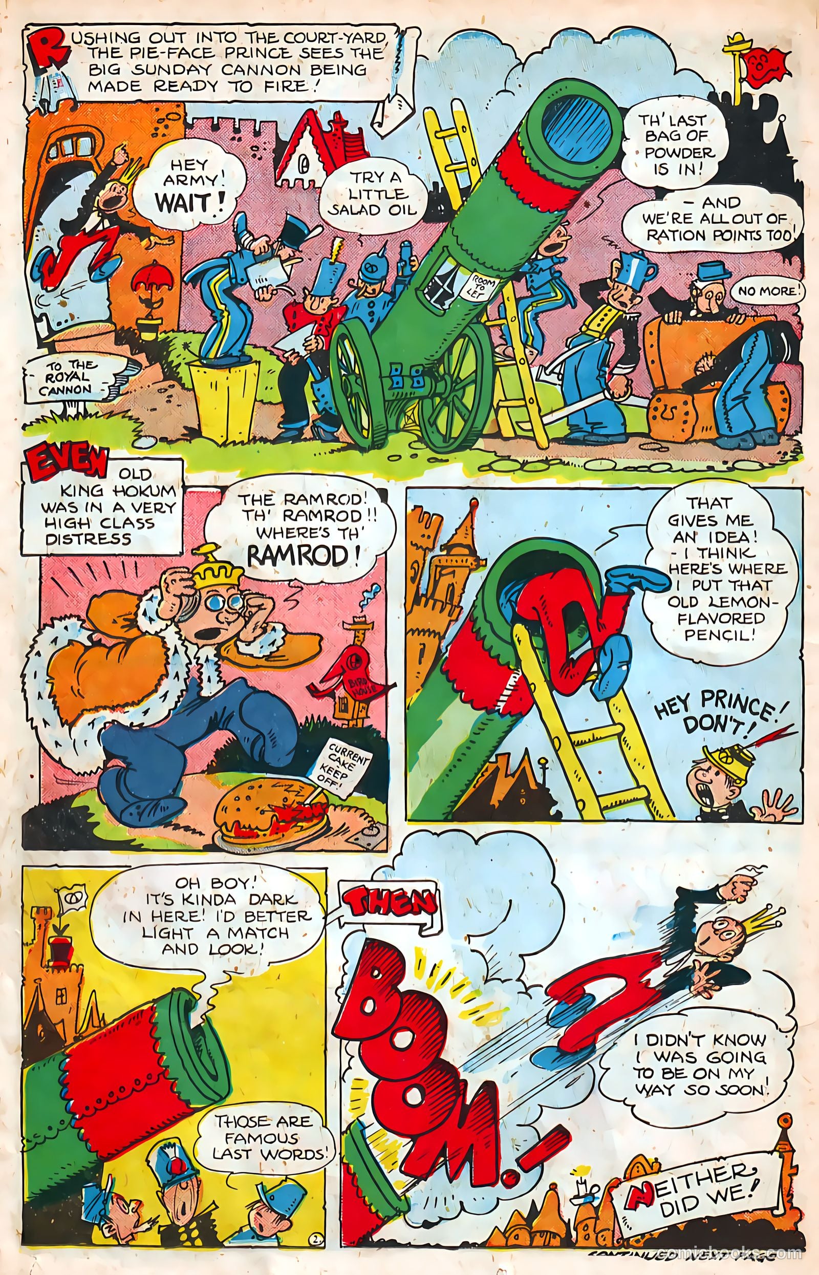 Jingle Jangle Comics #12 (1944) — page 36 of 53