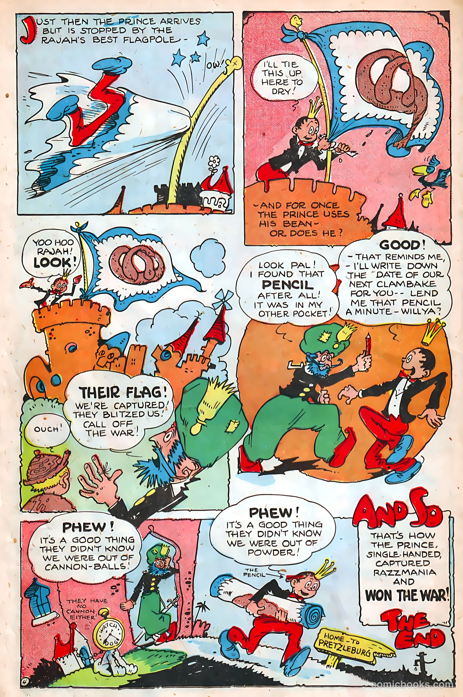 Jingle Jangle Comics #12 (1944) — page 38 of 53