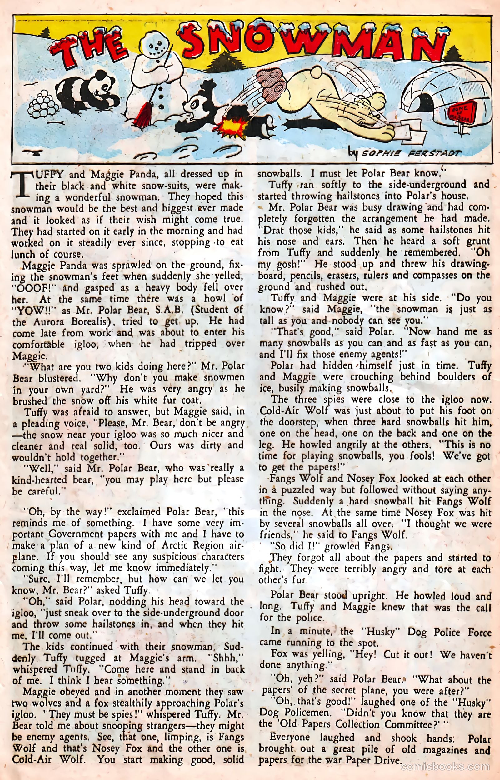 Jingle Jangle Comics #12 (1944) — page 42 of 53