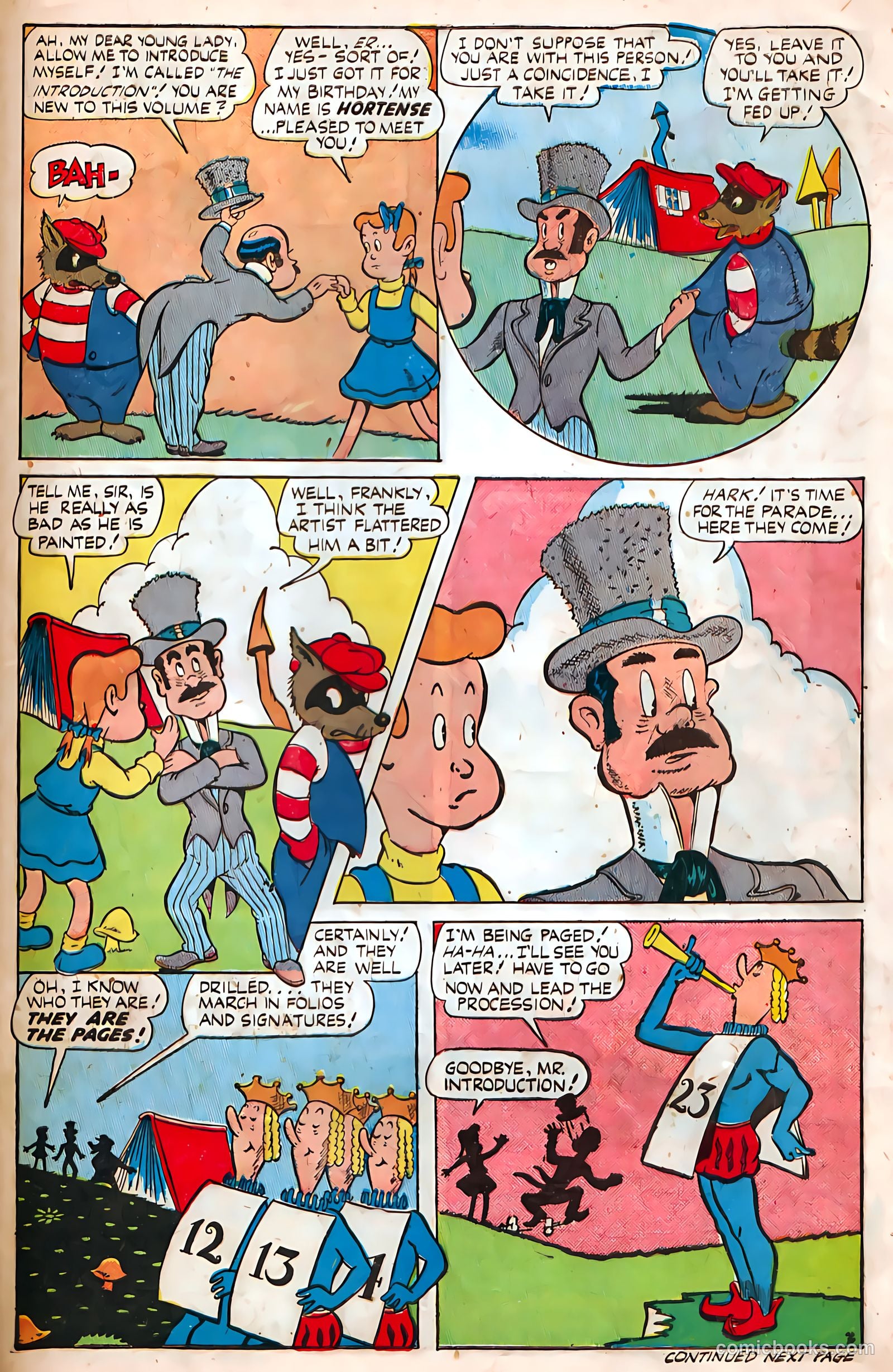 Jingle Jangle Comics #12 (1944) — page 45 of 53