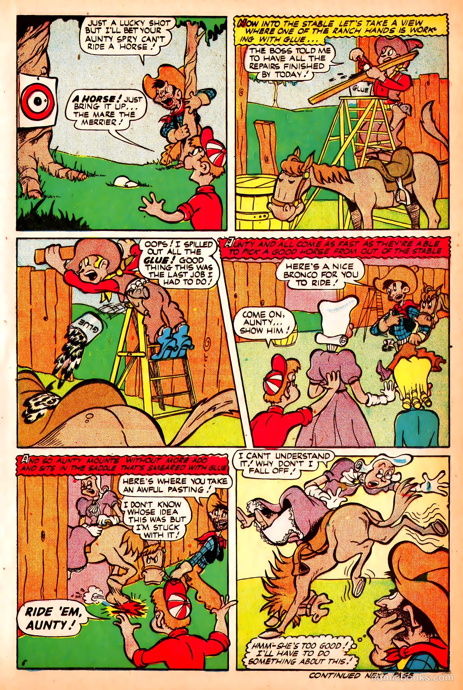 Jingle Jangle Comics #13 (1945) — page 15 of 52