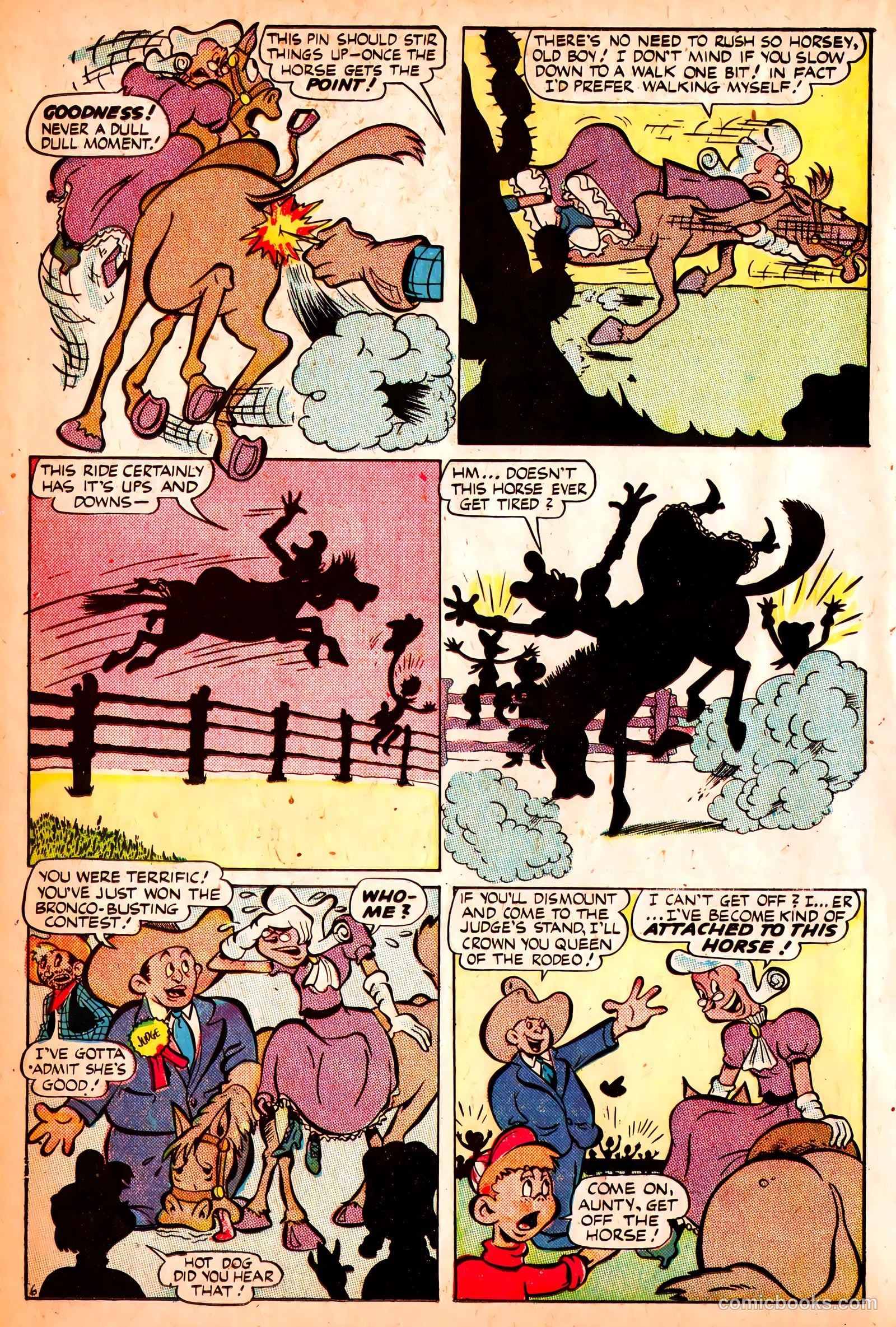 Jingle Jangle Comics #13 (1945) — page 16 of 52