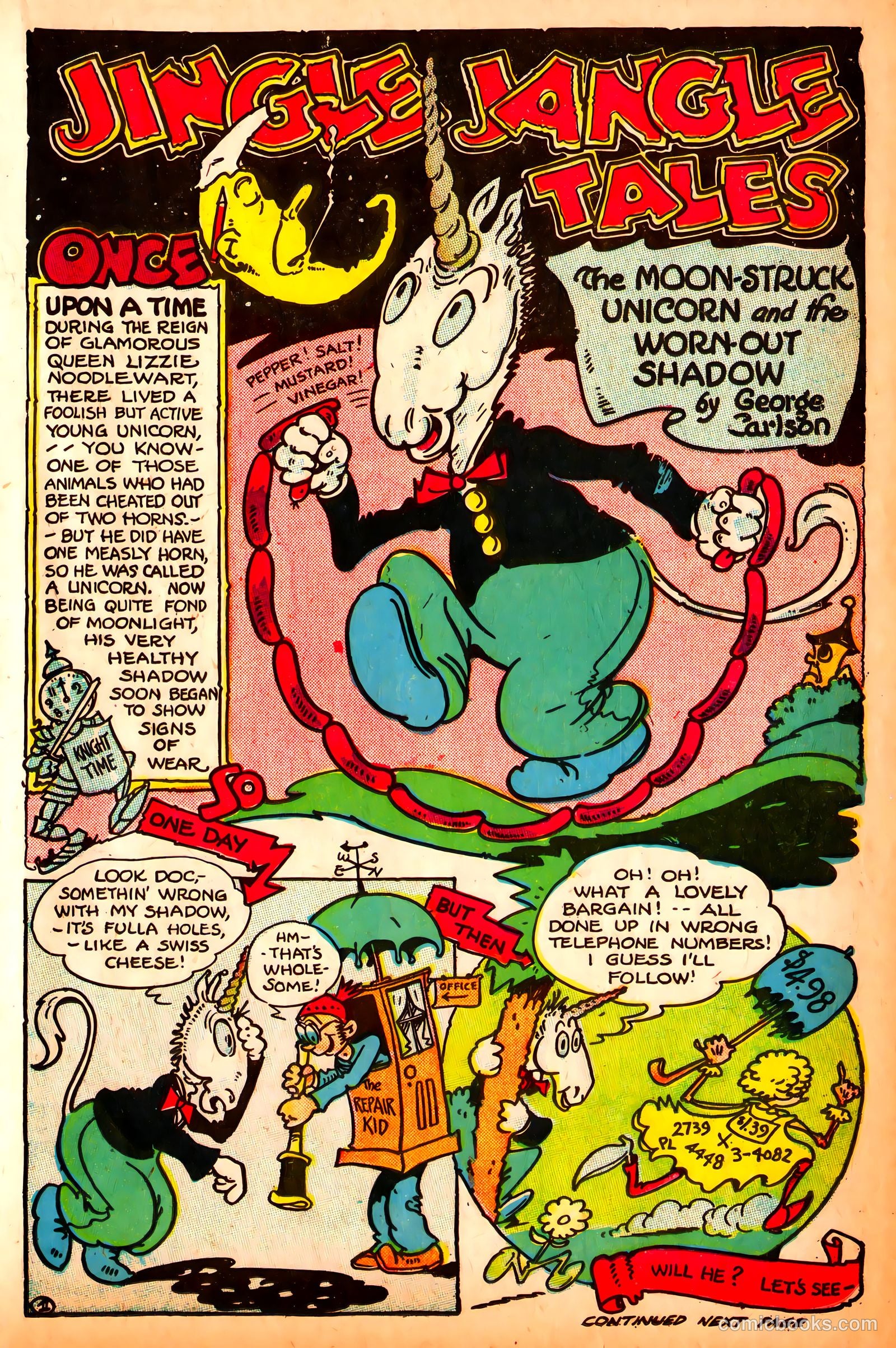 Jingle Jangle Comics #13 (1945) — page 17 of 52