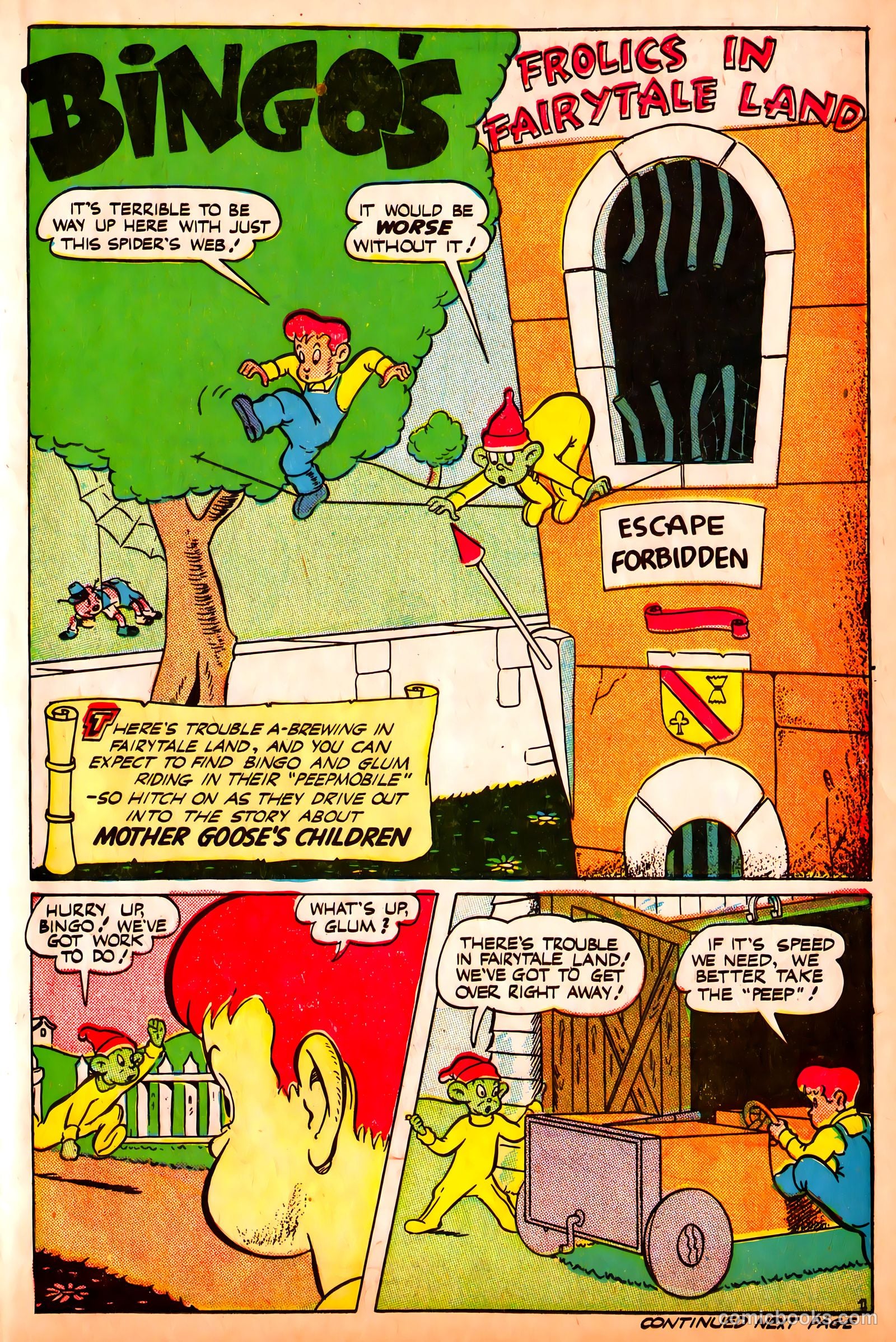 Jingle Jangle Comics #13 (1945) — page 35 of 52