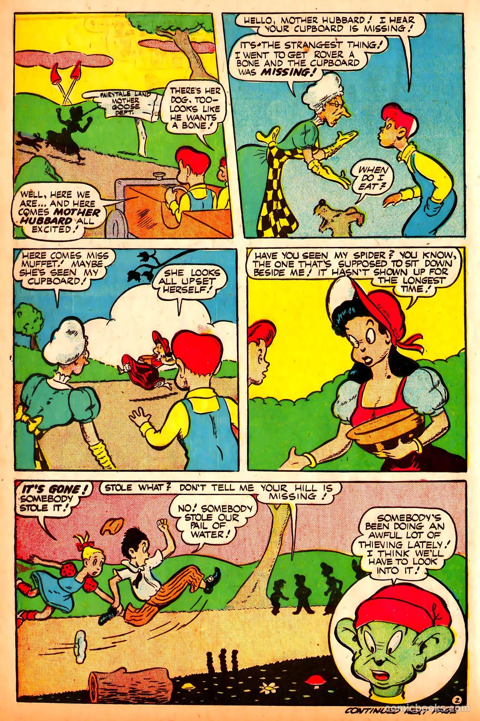 Jingle Jangle Comics #13 (1945) — page 36 of 52
