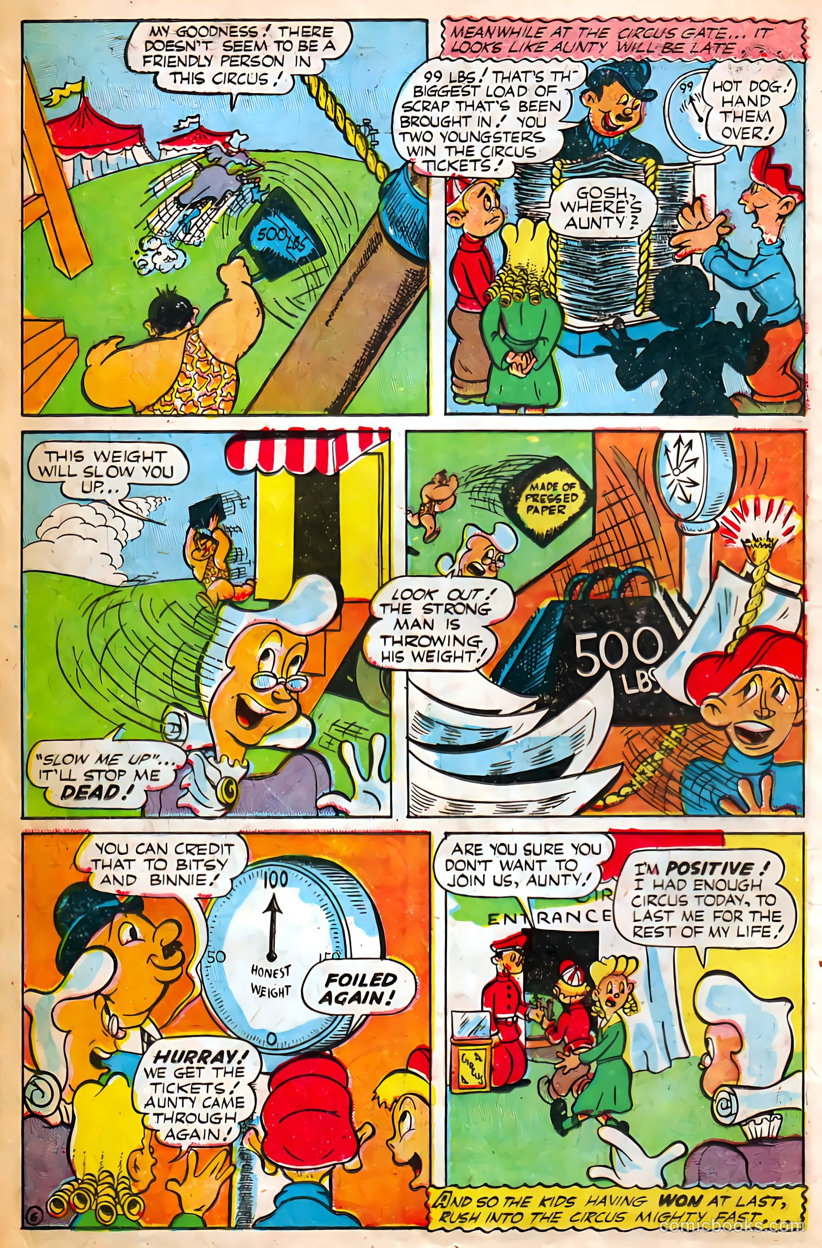 Jingle Jangle Comics #14 (1945) — page 16 of 52