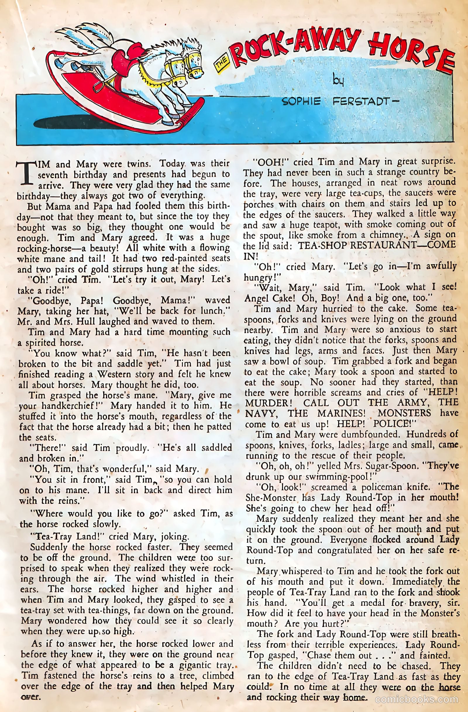 Jingle Jangle Comics #14 (1945) — page 25 of 52