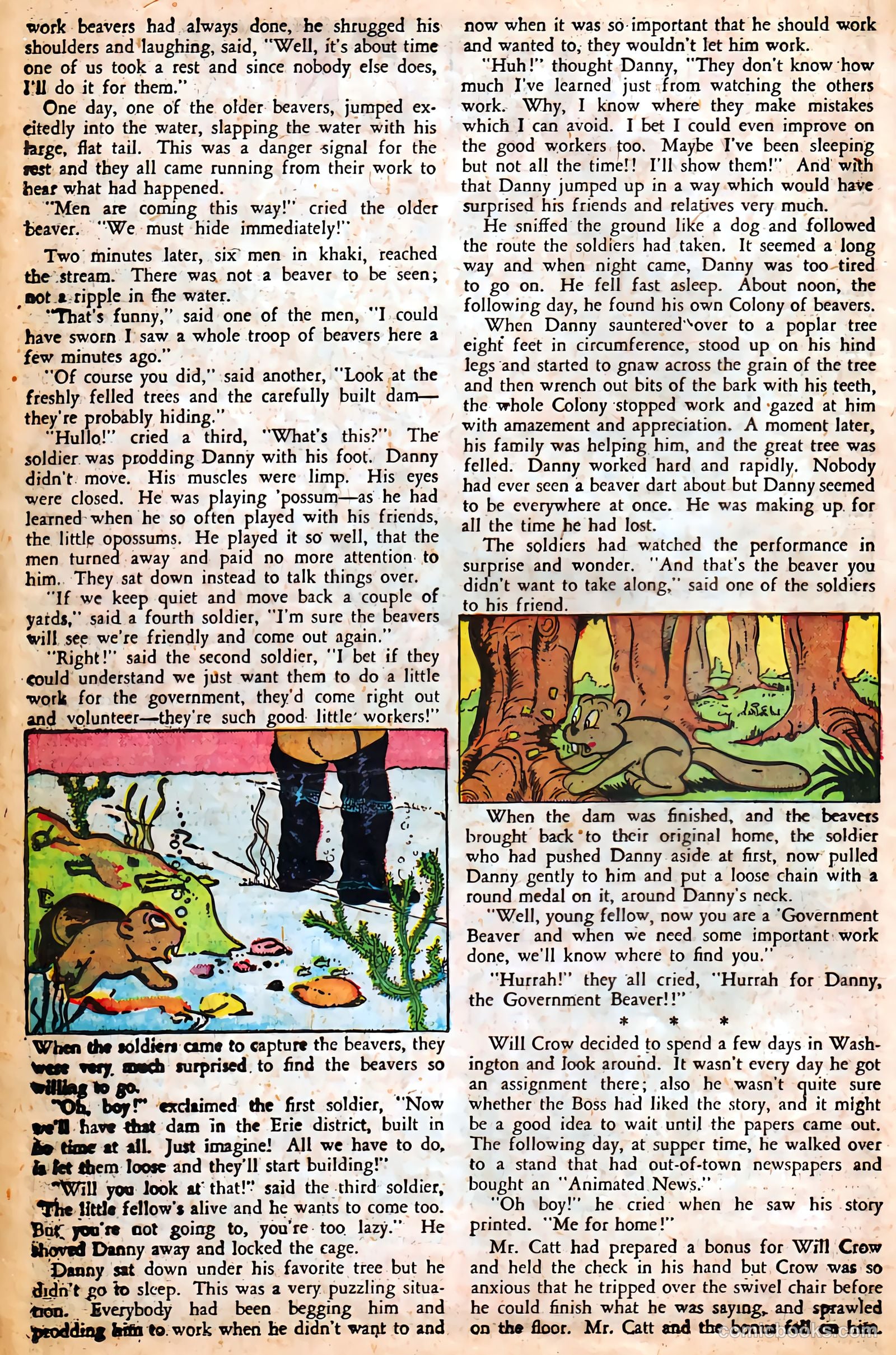 Jingle Jangle Comics #14 (1945) — page 36 of 52